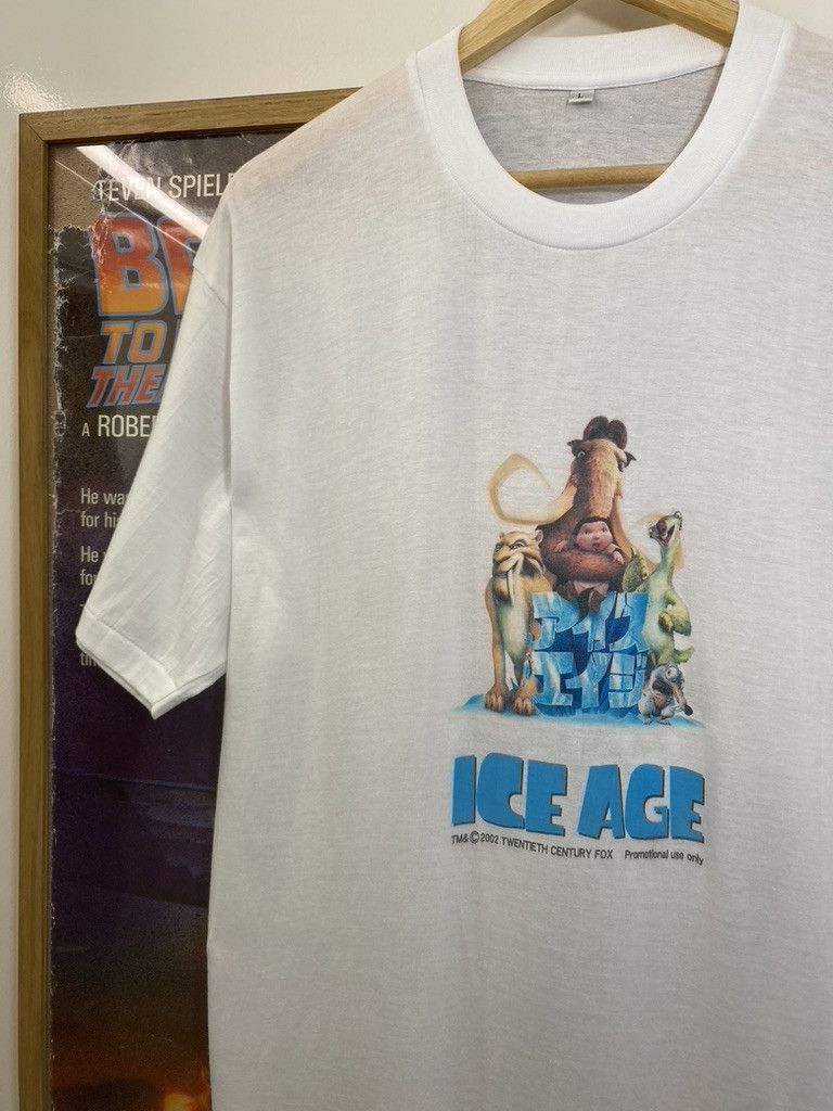 Vintage 2002 Vintage Ice Age Movie Japan Release Promo Tee Size US L / EU 52-54 / 3 - 5 Thumbnail