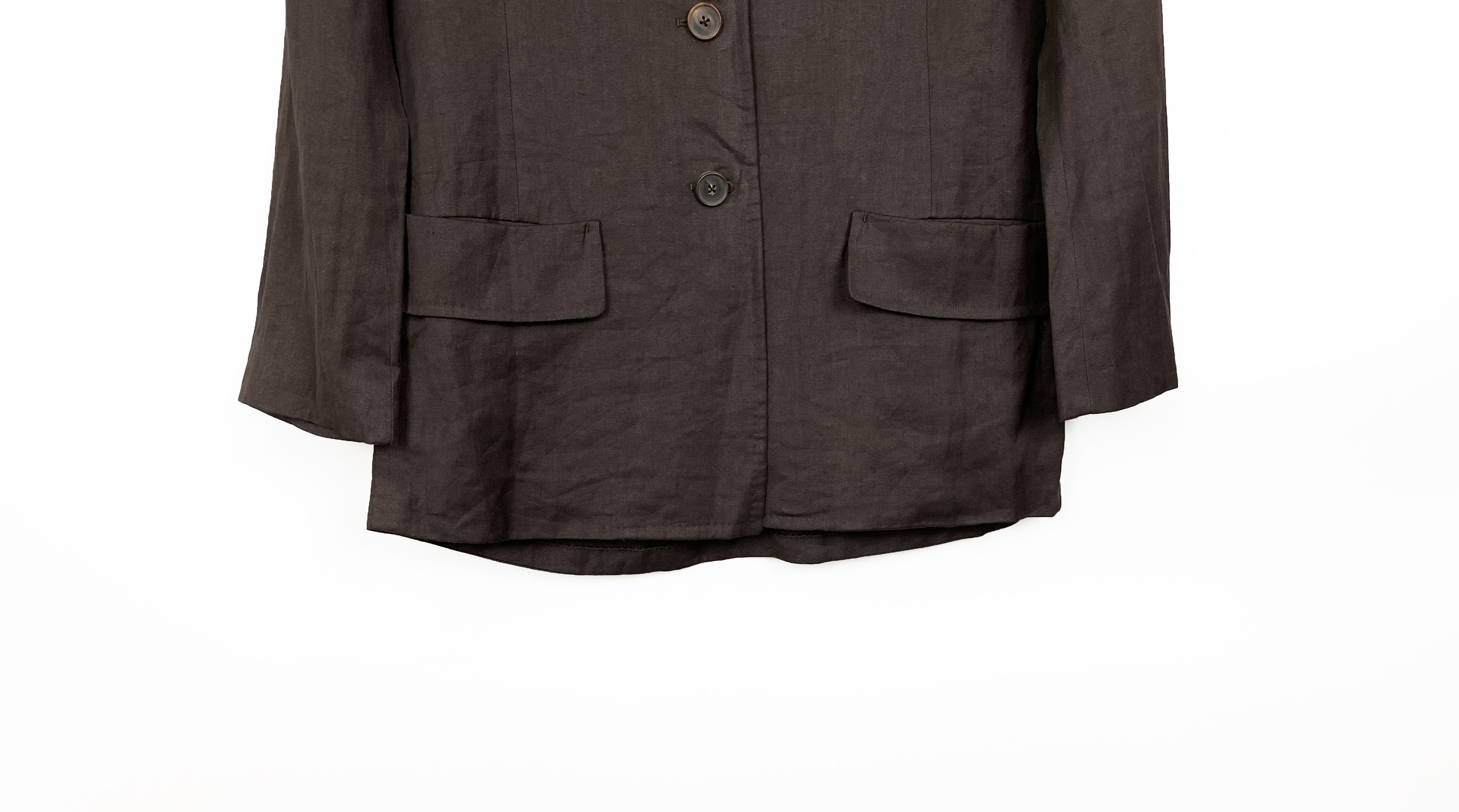 Jil Sander Jil Sander Vintage Lino Blazer Jacket Made in Italy Size 40 Size S / US 4 / IT 40 - 5 Thumbnail