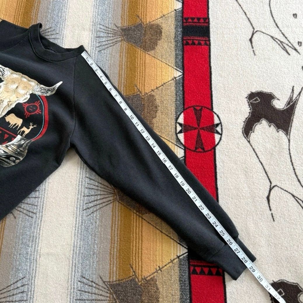 Vintage VINTAGE 90s Arizona Aztec Animal Nature Crewneck Sweatshirt Size S USA Made Sweatshirt Crew Neck Mens Black US Size US S / EU 44-46 / 1 - 7 Thumbnail