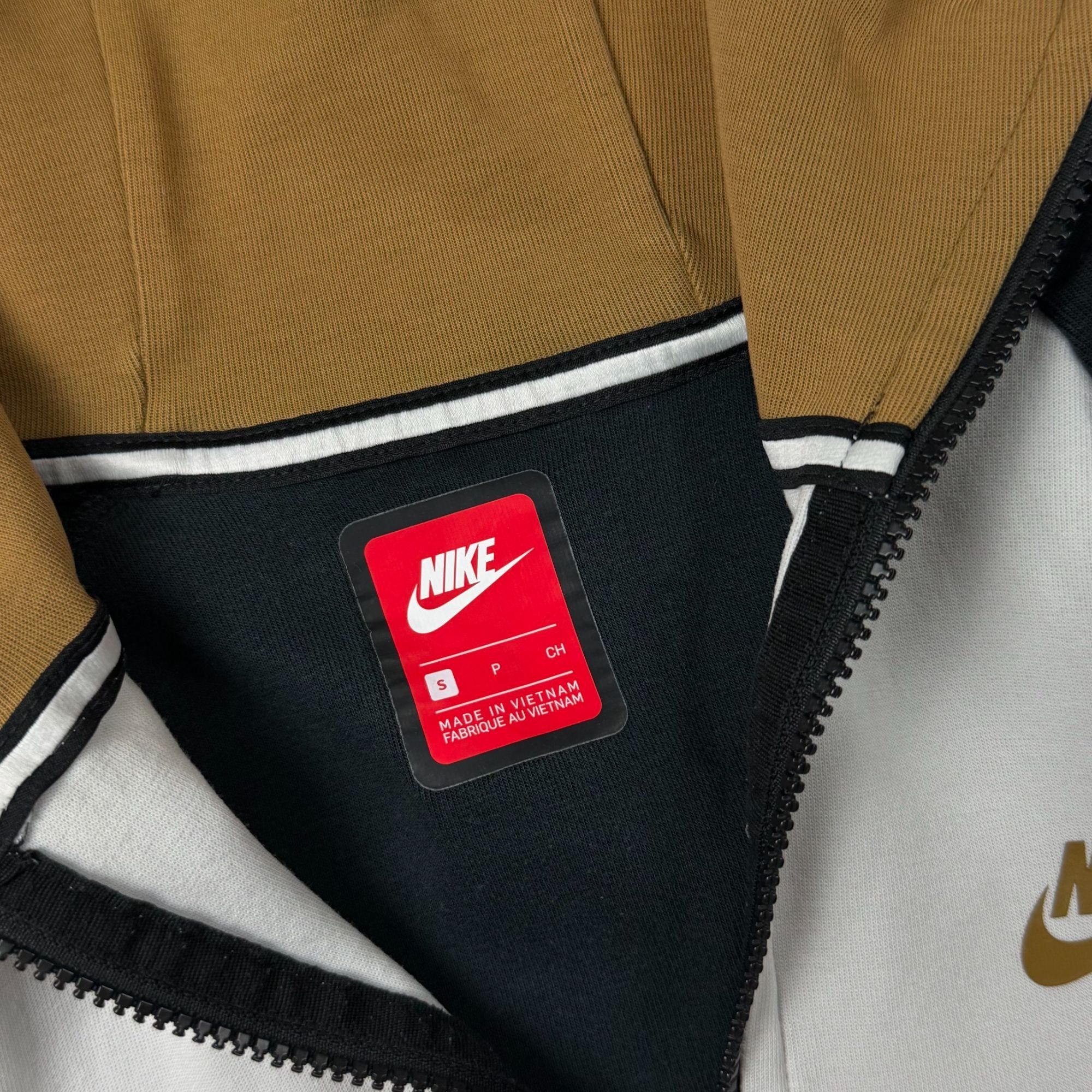 Nike Nike Tech Fleece Hoodie S Black White Drill Y2K Full Zip Win Size US S / EU 44-46 / 1 - 3 Thumbnail