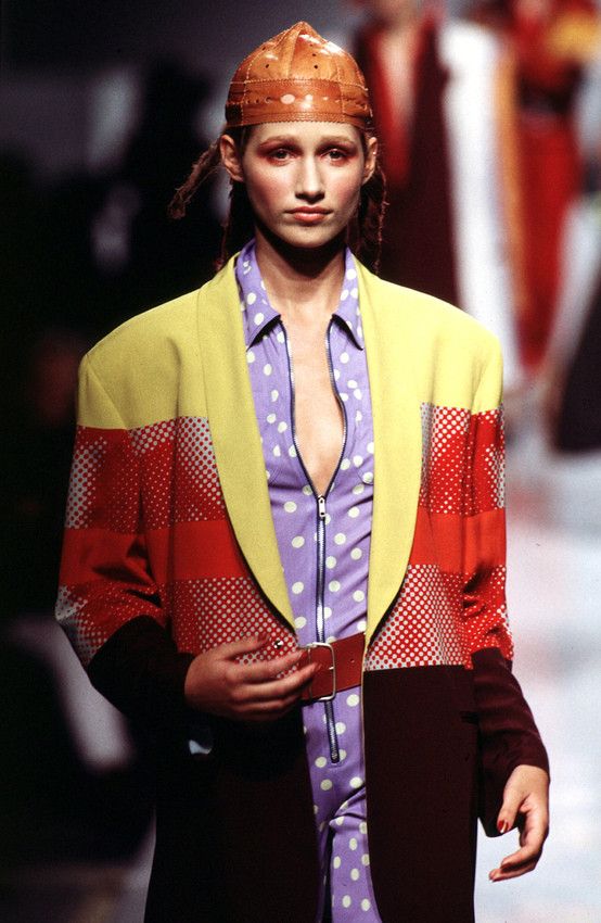 Jean Paul Gaultier Jean Paul Gaultier S/S 1996 Vintage Cyberbaba Print Blazer M Size M / US 6-8 / IT 42-44 - 3 Thumbnail