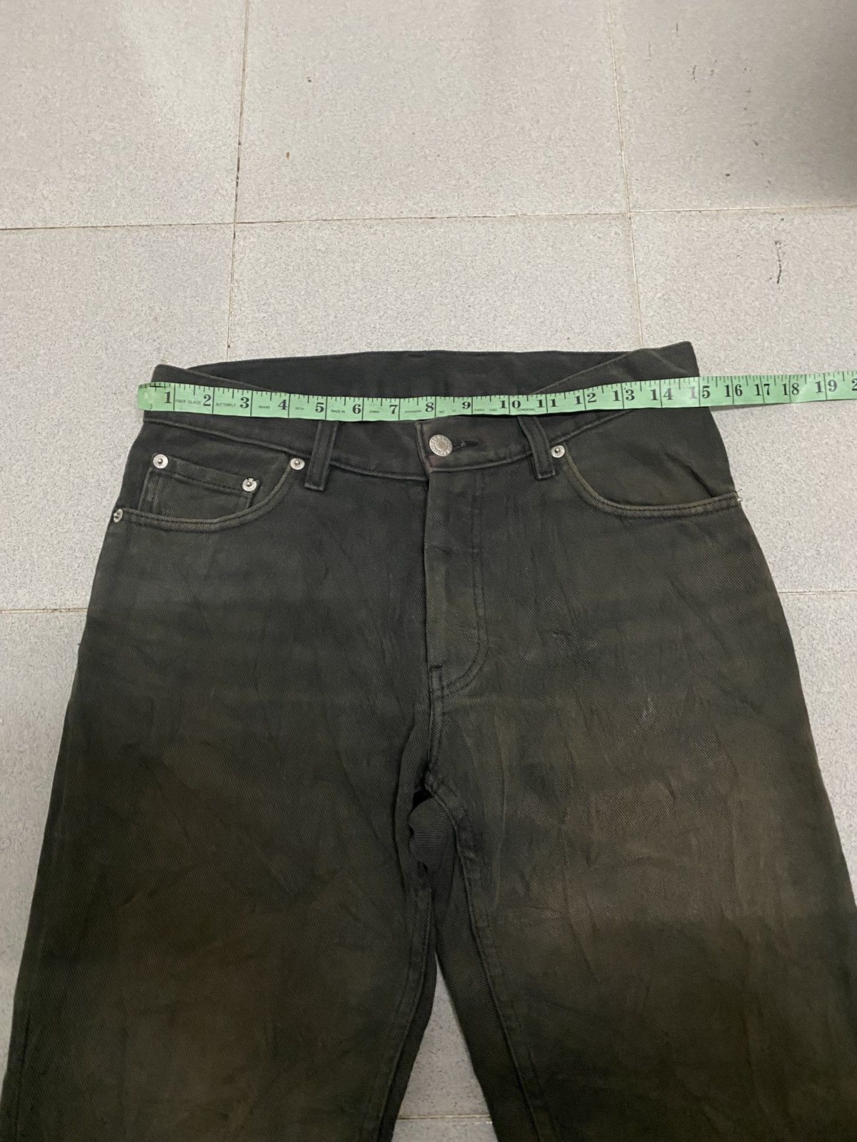 Helmut Lang black sunfaded 1998 helmut lang denim Size US 30 / EU 46 - 12 Thumbnail