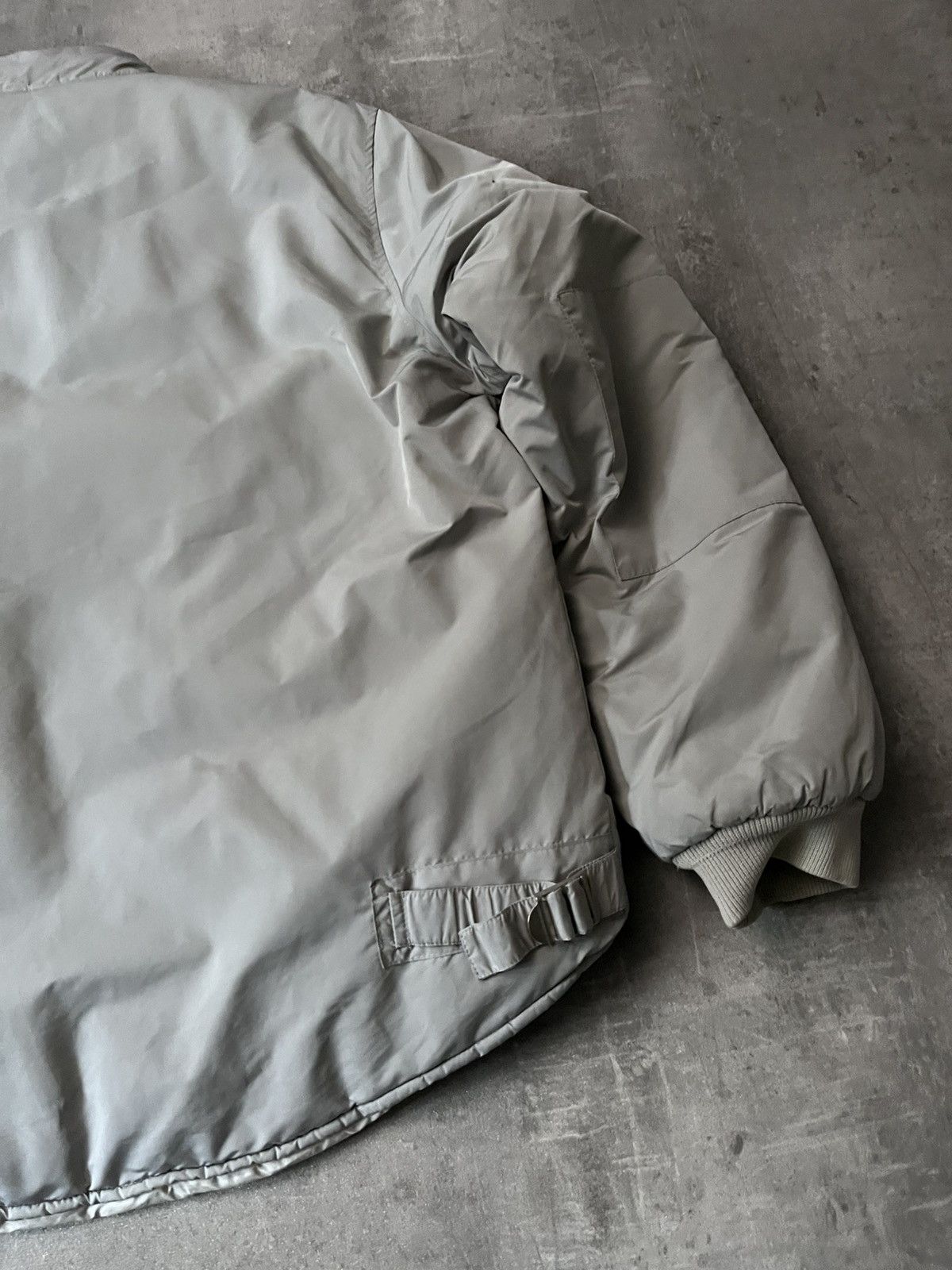Our Legacy Our Legacy Silver Bullet puffer funnel jacket grey Size US M / EU 48-50 / 2 - 18 Thumbnail
