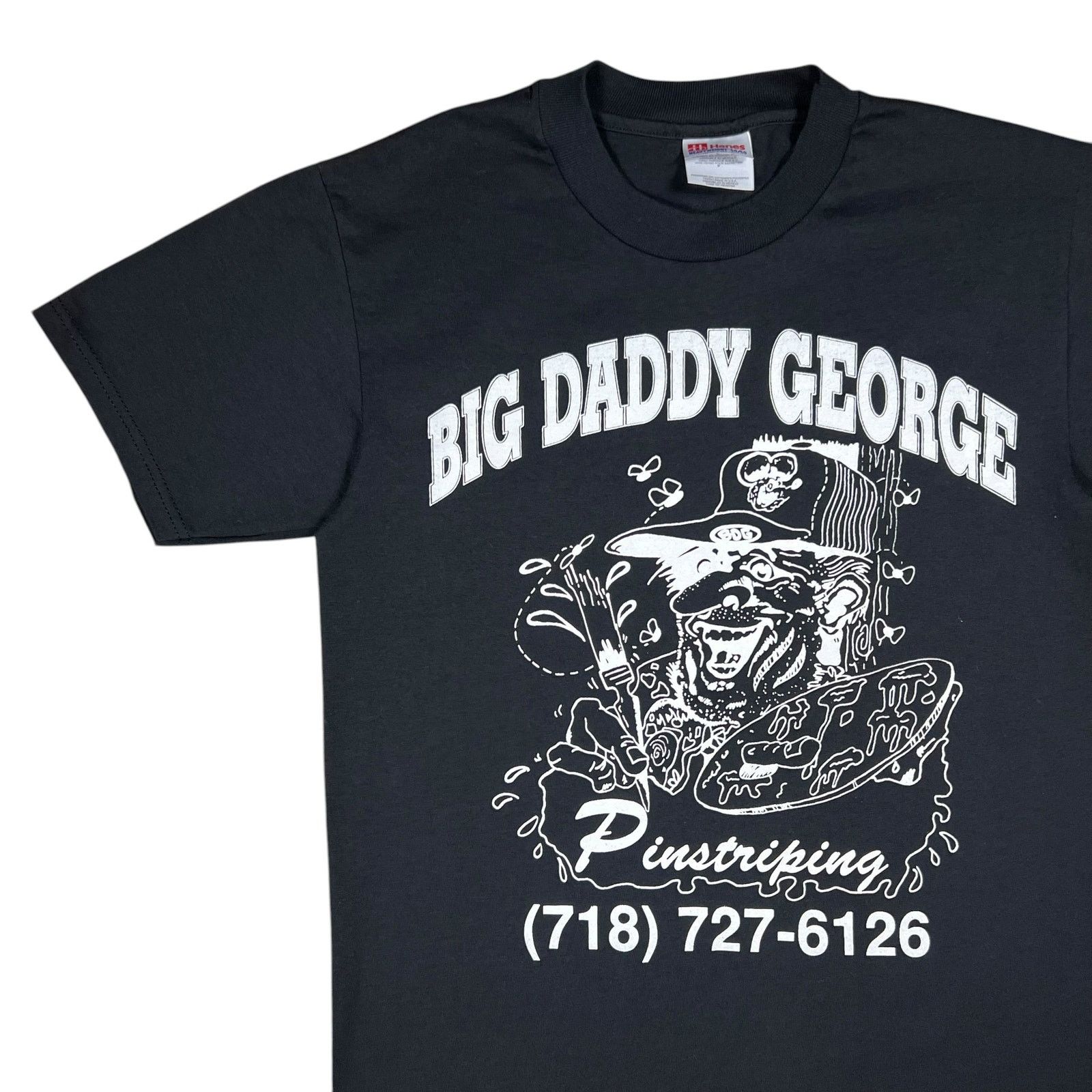Hanes × Vintage Vintage 90s Big Daddy George Ed Roth Rat Fink style tee (S) Size US S / EU 44-46 / 1 - 4 Thumbnail