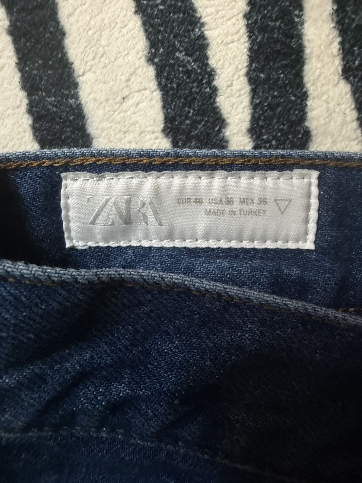 Zara Zara Blue Jorts Size US 36 / EU 52 - 3 Thumbnail