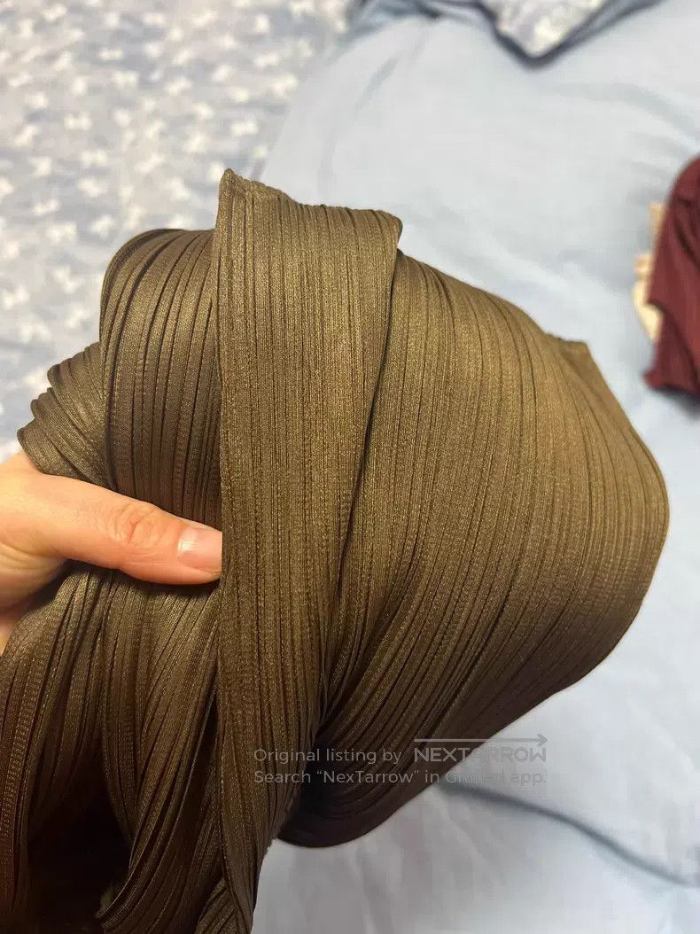 Issey Miyake Issey Miyake size:one size Brown Dress Size XXS / US 00 / IT 34 - 2 Thumbnail