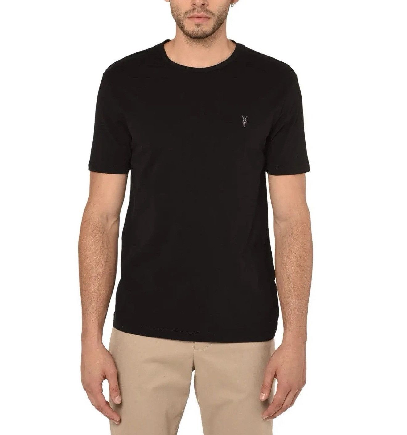 Allsaints Allsaints Brace Tonic Crew Neck T-shirt Blue Short Sleeve Size US M / EU 48-50 / 2 - 2 Thumbnail