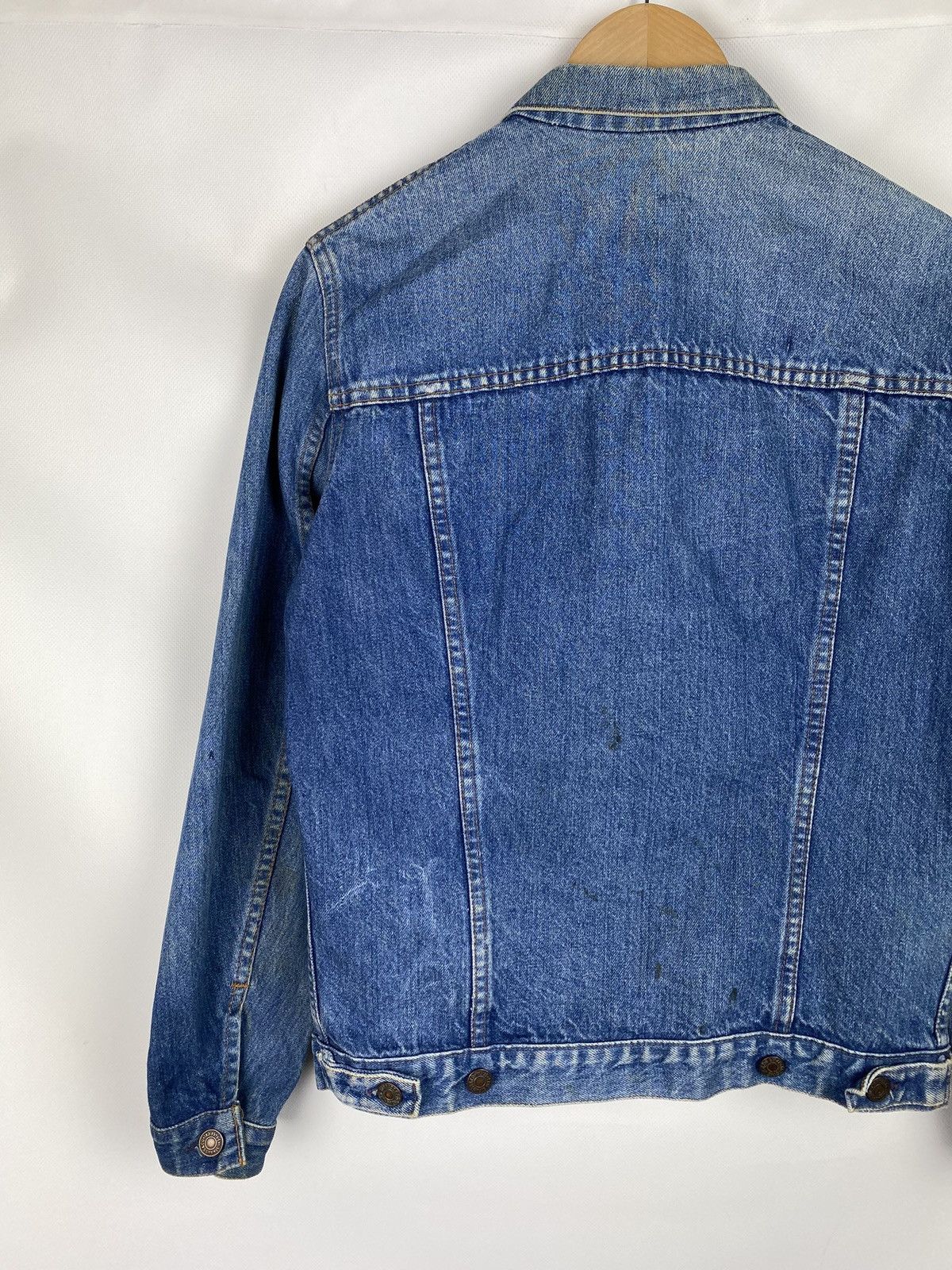 Levi's VTG 80s Levis Type 3 men’s denim trucker jacket size ~ M Size US M / EU 48-50 / 2 - 14 Thumbnail