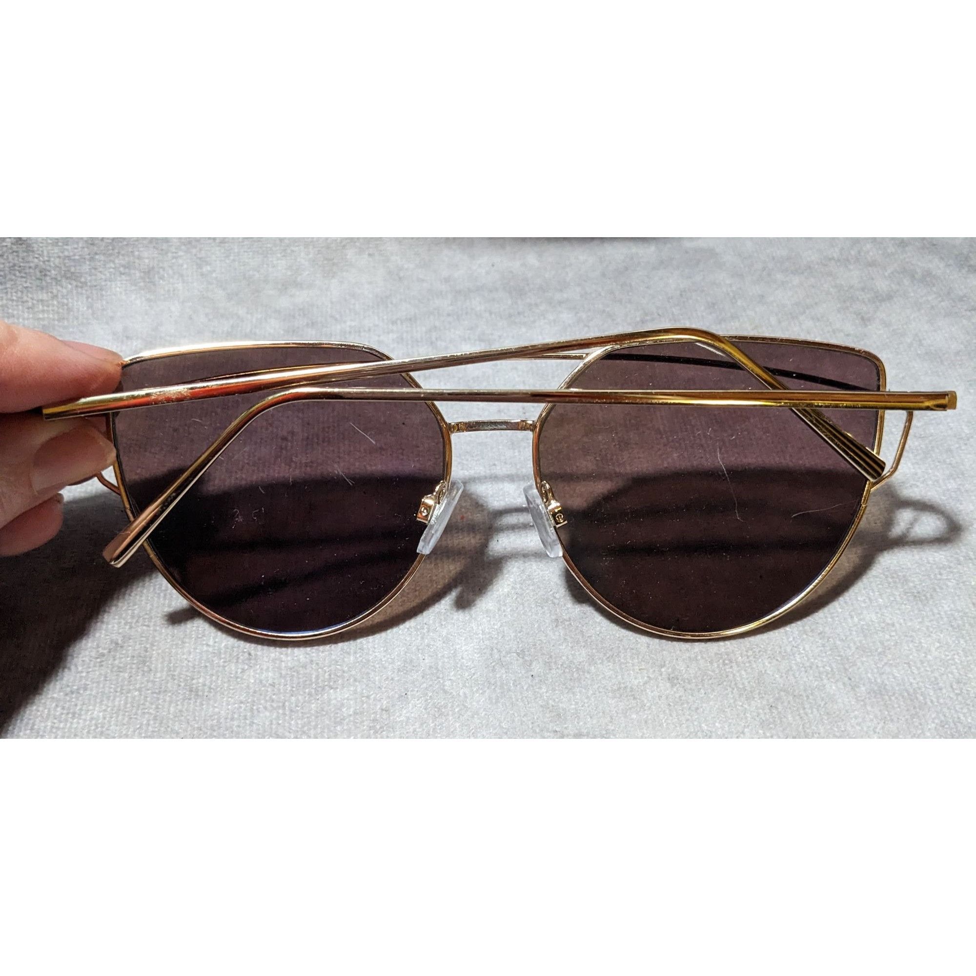 Other Icing Abstract Mirror Finish Aviator Sunglasses Size ONE SIZE - 7 Thumbnail
