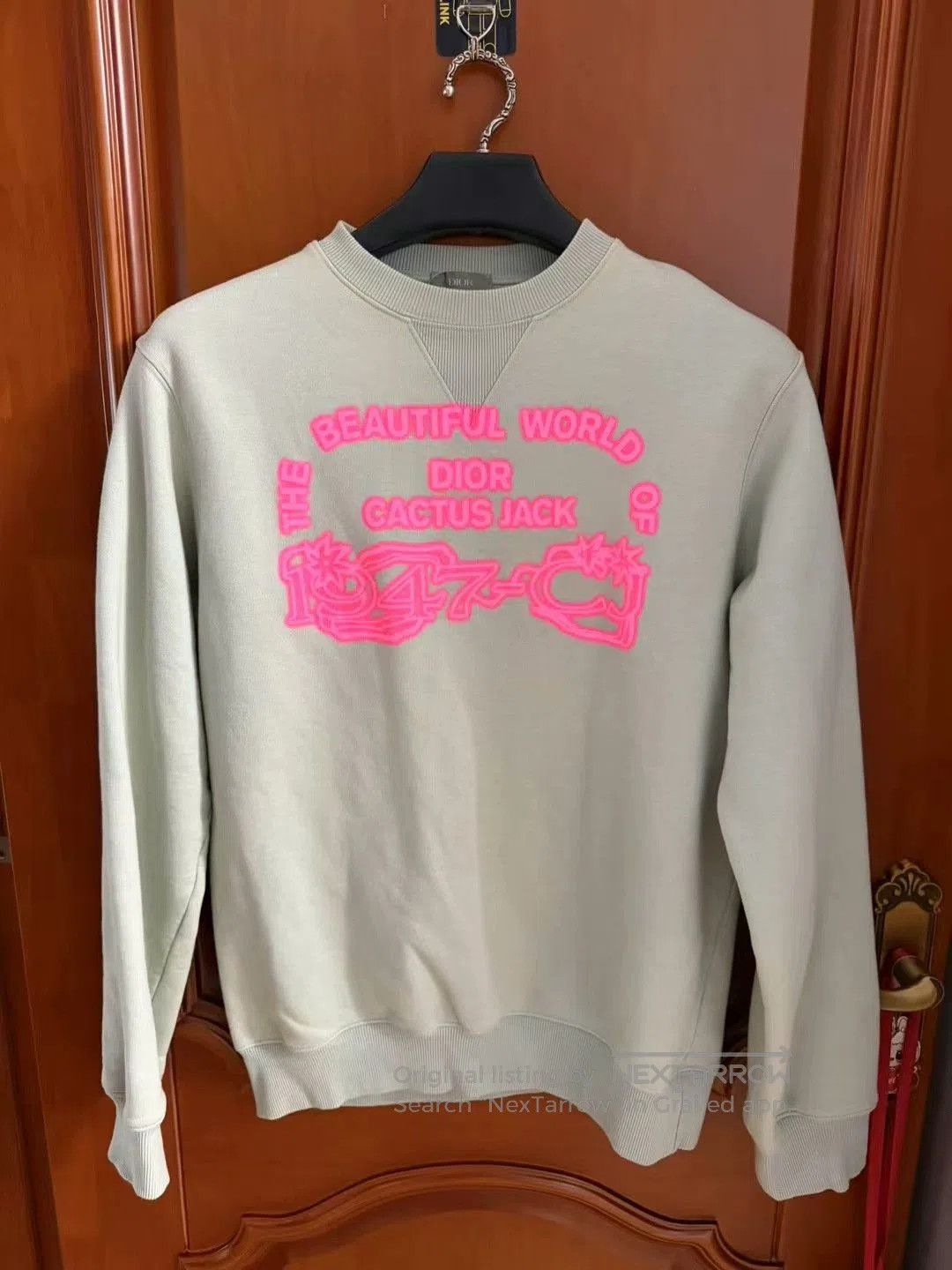 Dior dior x travis scott collaboration sweatshirt. Size US M / EU 48-50 / 2 - 1 Thumbnail