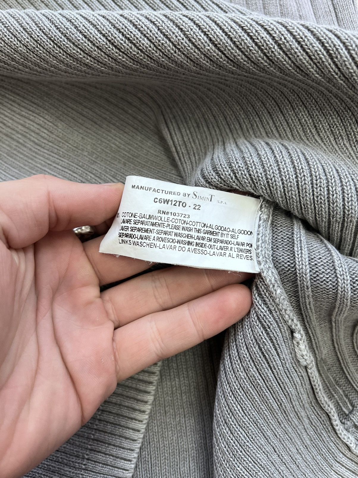 Armani × Emporio Armani Rare Armani Emporio 90s slim sweater hype Size US XL / EU 56 / 4 - 8 Thumbnail