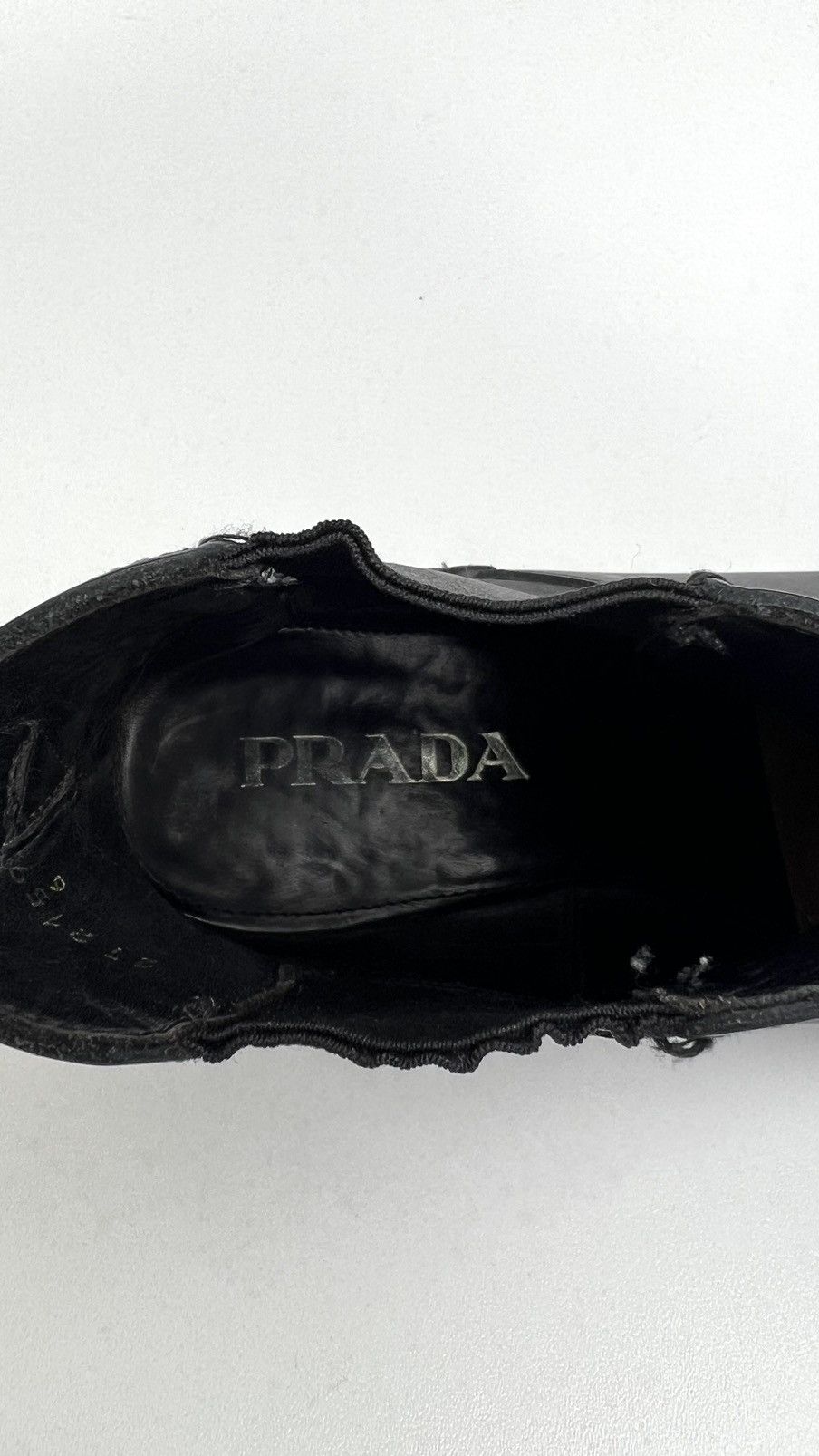Prada PRADA MILANO Boots Chelsea Leather Shoes Handmade Black Mens Size US 7 / EU 40 - 17 Thumbnail