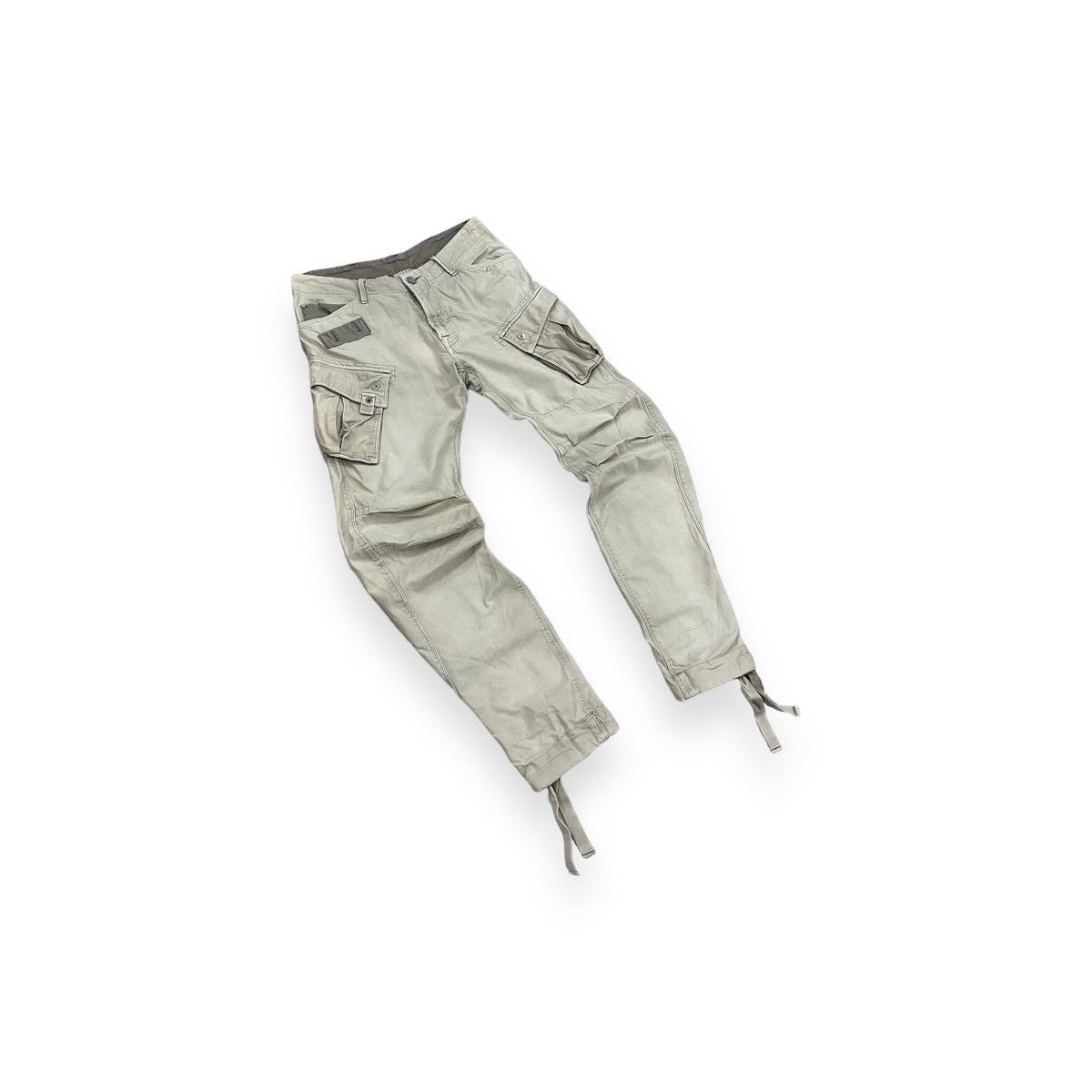 G-Star × Japanese Brand × Vintage Vintage G-Star Raw Double Knee Cargo Pants Size US 32 / EU 48 - 3 Thumbnail