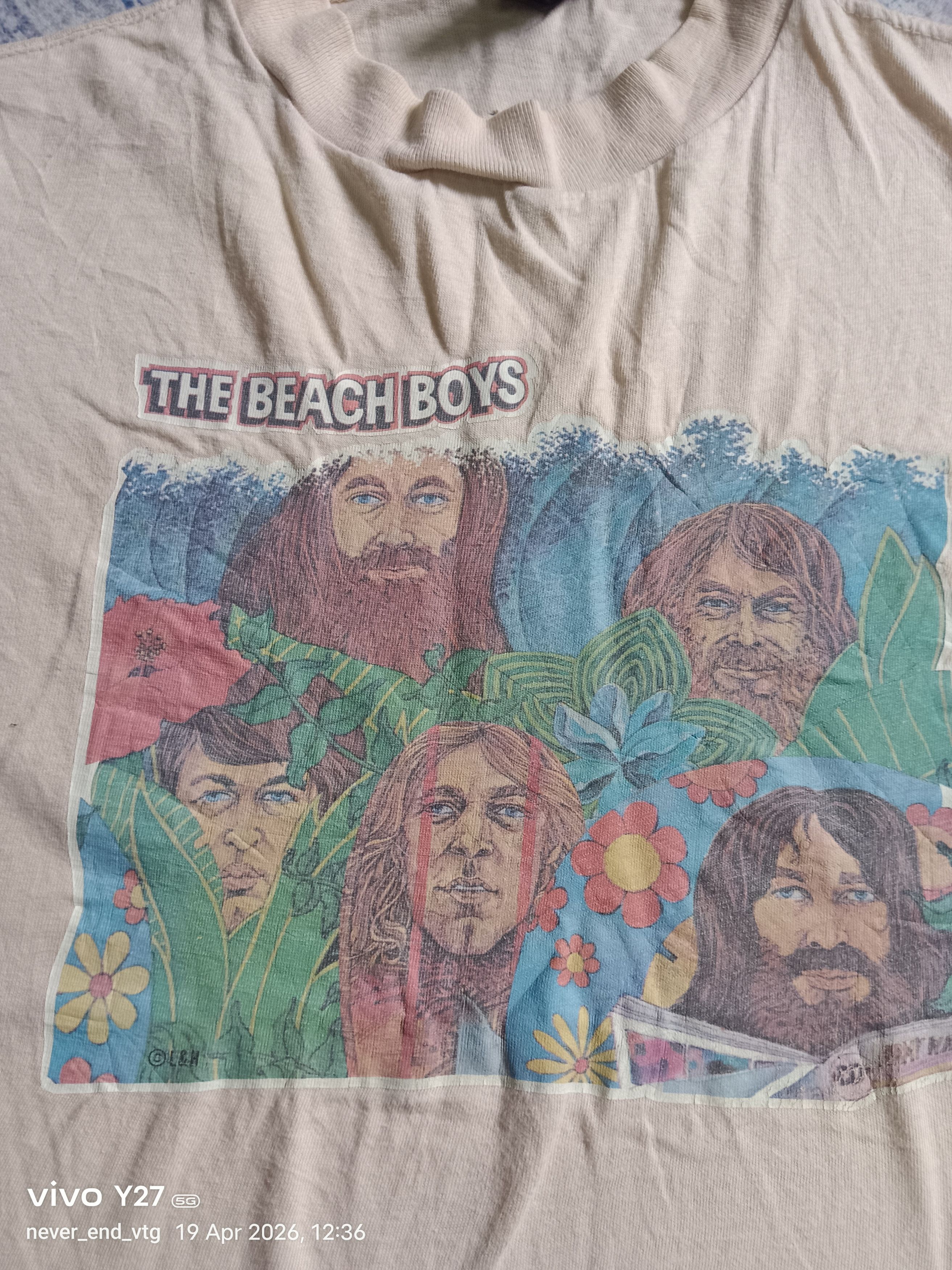 Band Tees Vintage Beach Boy Tee Size US M / EU 48-50 / 2 - 2 Thumbnail