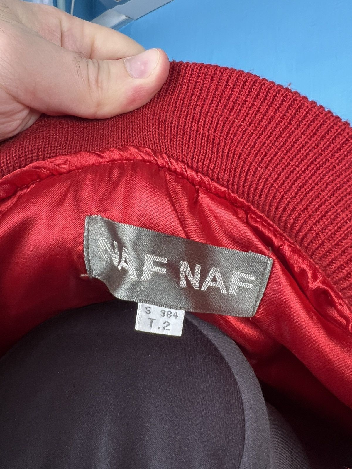 Other Naf naf varsity jacket bomber sports energie vintage vtg Size US XL / EU 56 / 4 - 5 Thumbnail