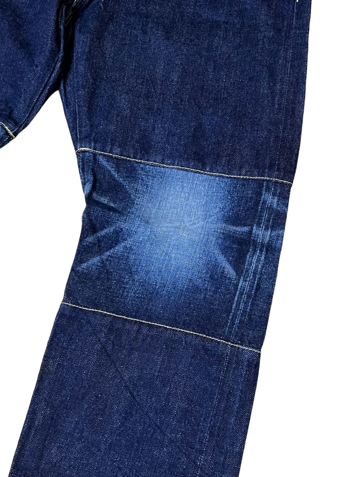 Hysteric Glamour HYSTERIC GLAMOUR (SAMPLE)STUDDED POCKET SELVEDGE DENIM JEAN Size US 32 / EU 48 - 6 Thumbnail