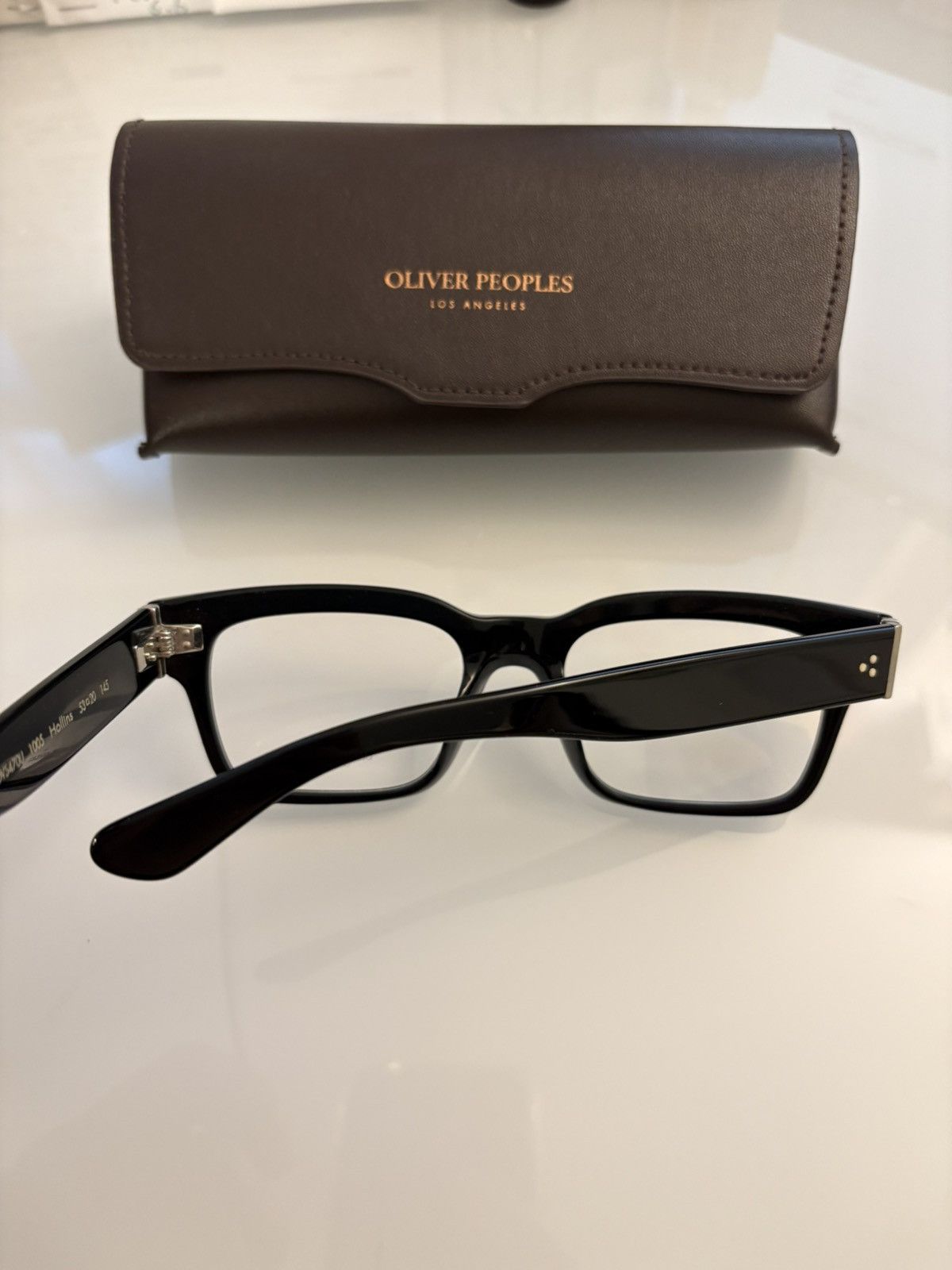 Oliver Peoples Oliver Peoples Hollins Optical Glasses 53mm Size ONE SIZE - 12 Thumbnail