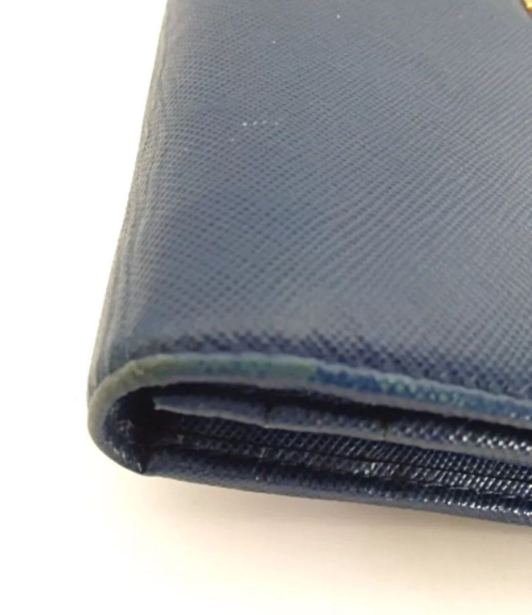 Prada Prada SAFIANO Leather in Blue Color In excellent condition Size ONE SIZE - 5 Thumbnail