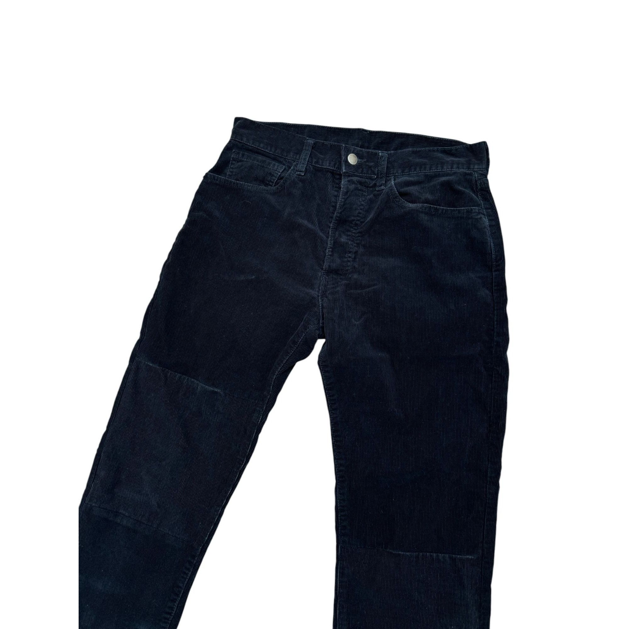 Maison Margiela 0 10 Artisanal Black Corduroy Pants Size US 30 / EU 46 - 6 Thumbnail