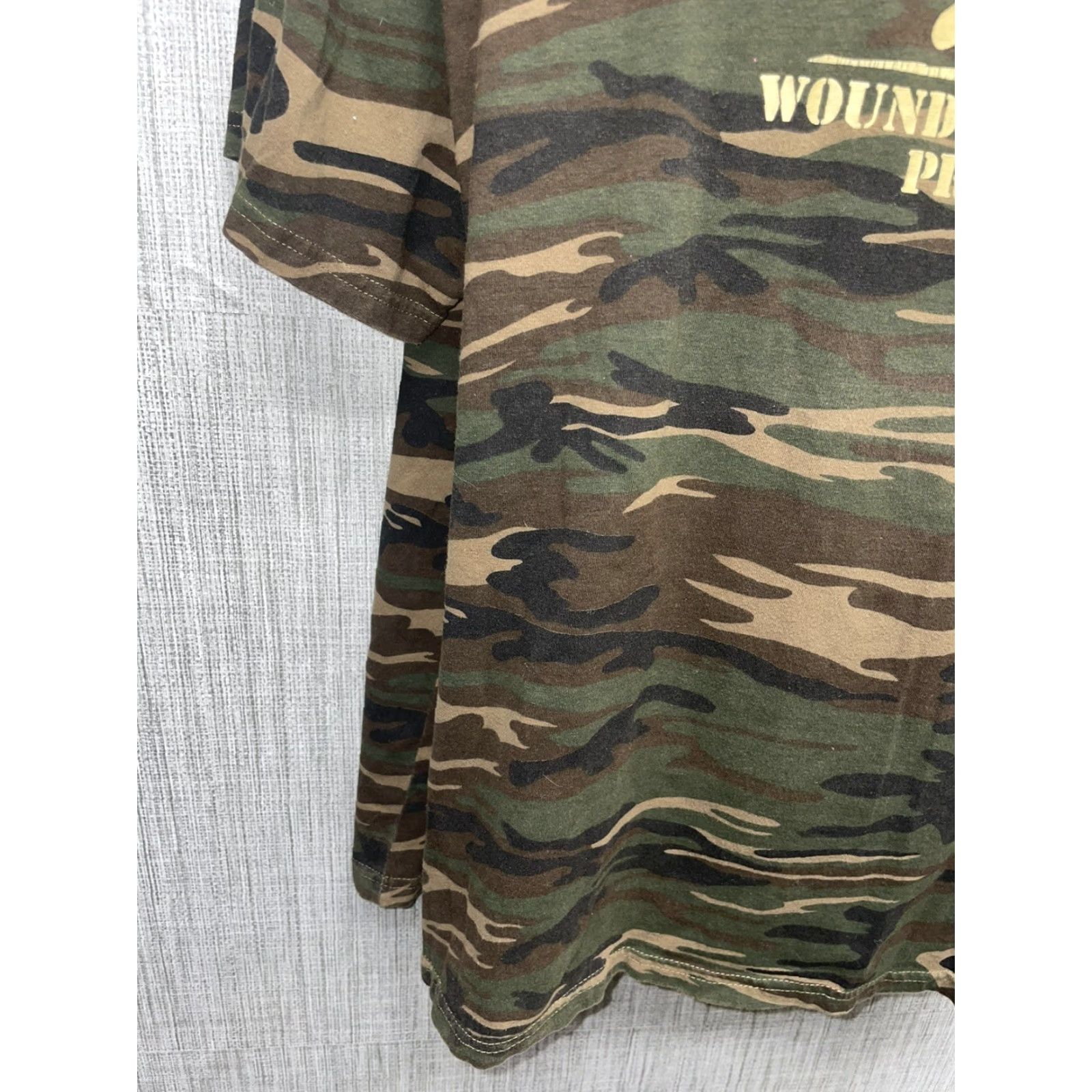Y/Project Wounded Warrior Project Camo Graphic T-Shirt Mens M Multicolor Camouflage Warrior Colorful Shirt Size US M / EU 48-50 / 2 - 7 Thumbnail
