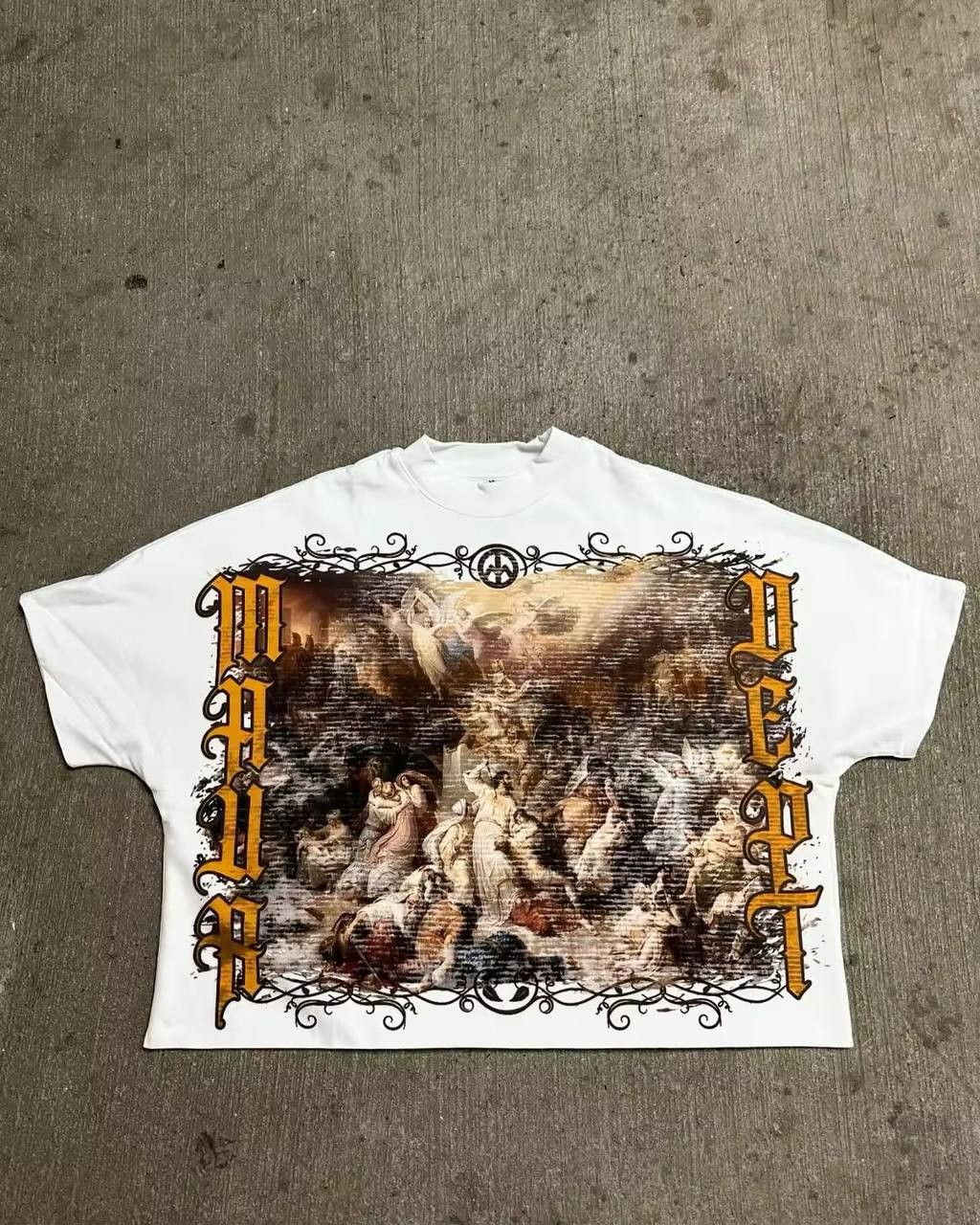 90s cotton short-sleeve T-shirt.