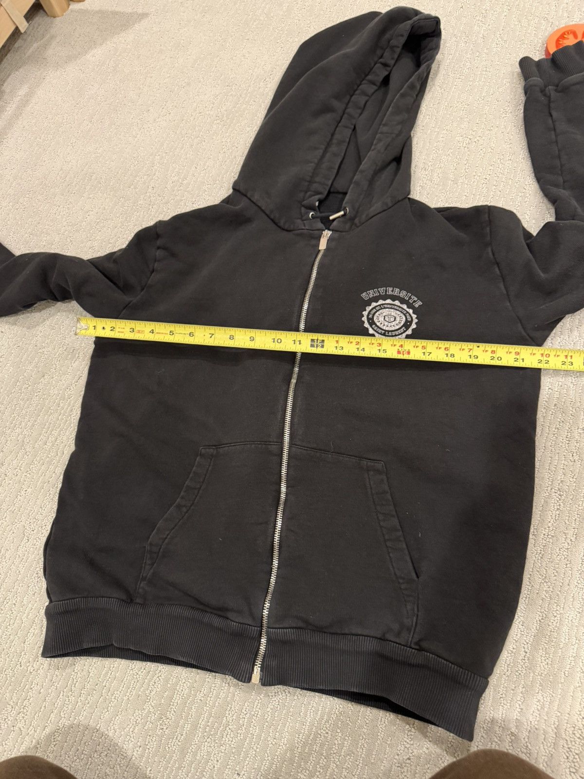 Saint Laurent Paris Saint Laurent University Zip Up Sz XL Size XL / US 12-14 / IT 48-50 - 9 Thumbnail
