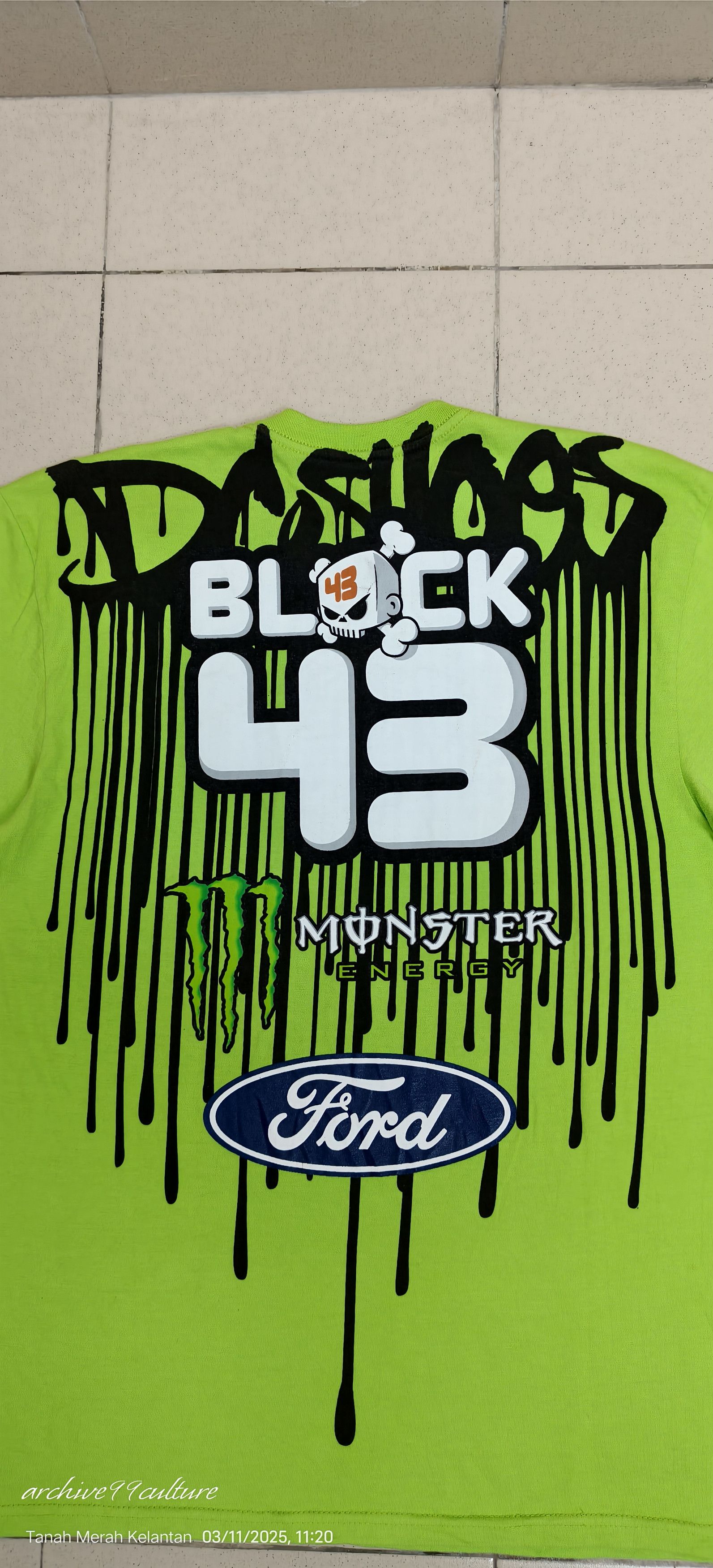 DC DC X Ken Block 43 Racing Sponsored ovp tee Size US L / EU 52-54 / 3 - 9 Thumbnail