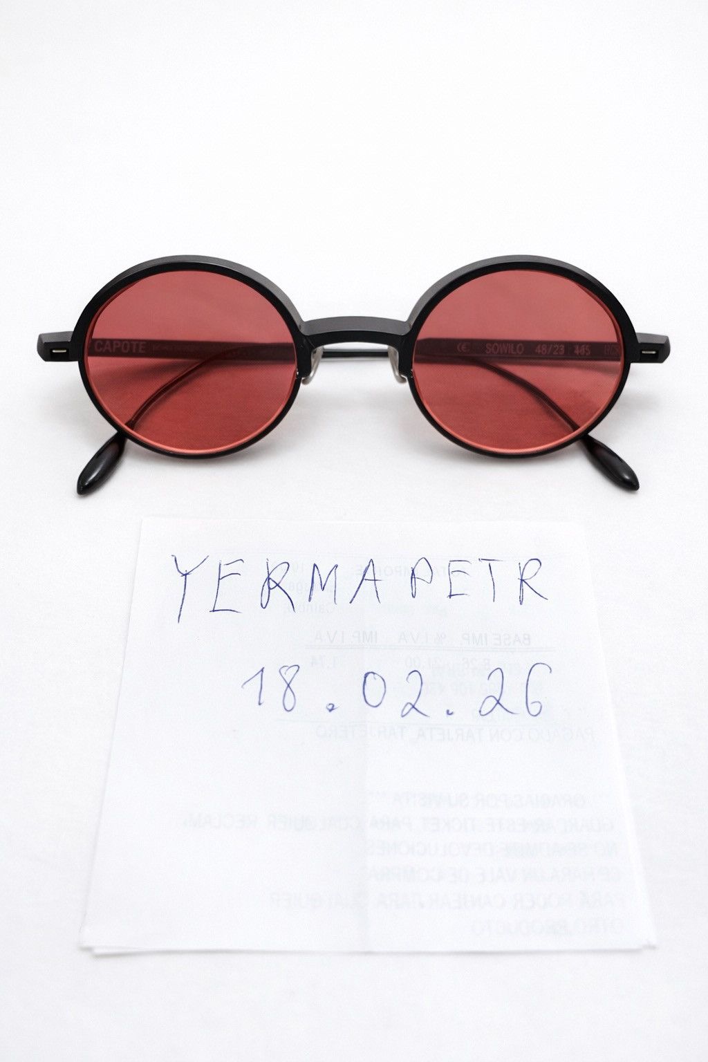 Other CAPOTE SOWILO titanium sunglasses men Size ONE SIZE - 4 Thumbnail