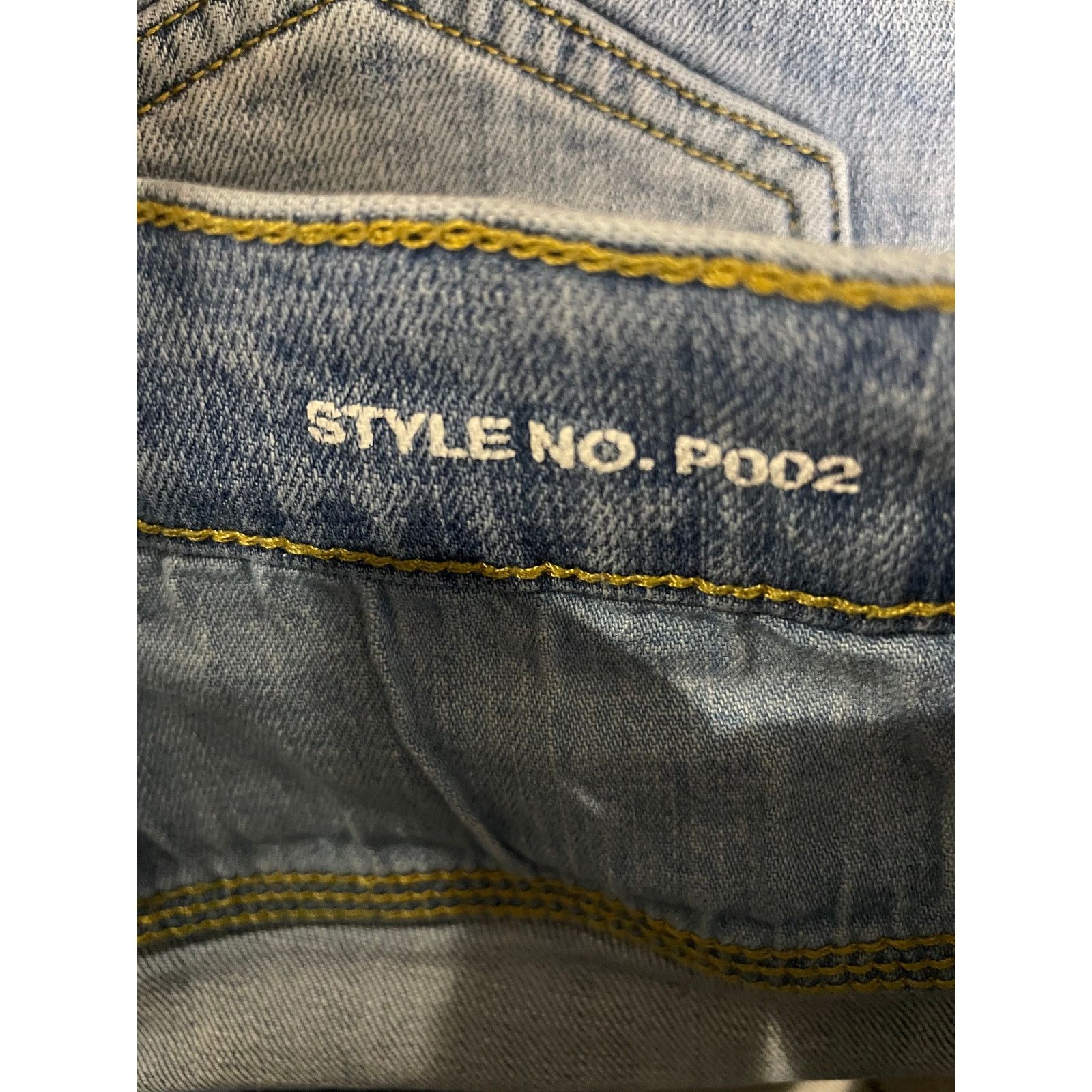 Purple Brand Purple Brand Blue Knee Ripped Jeans Size US 32 / EU 48 - 4 Thumbnail