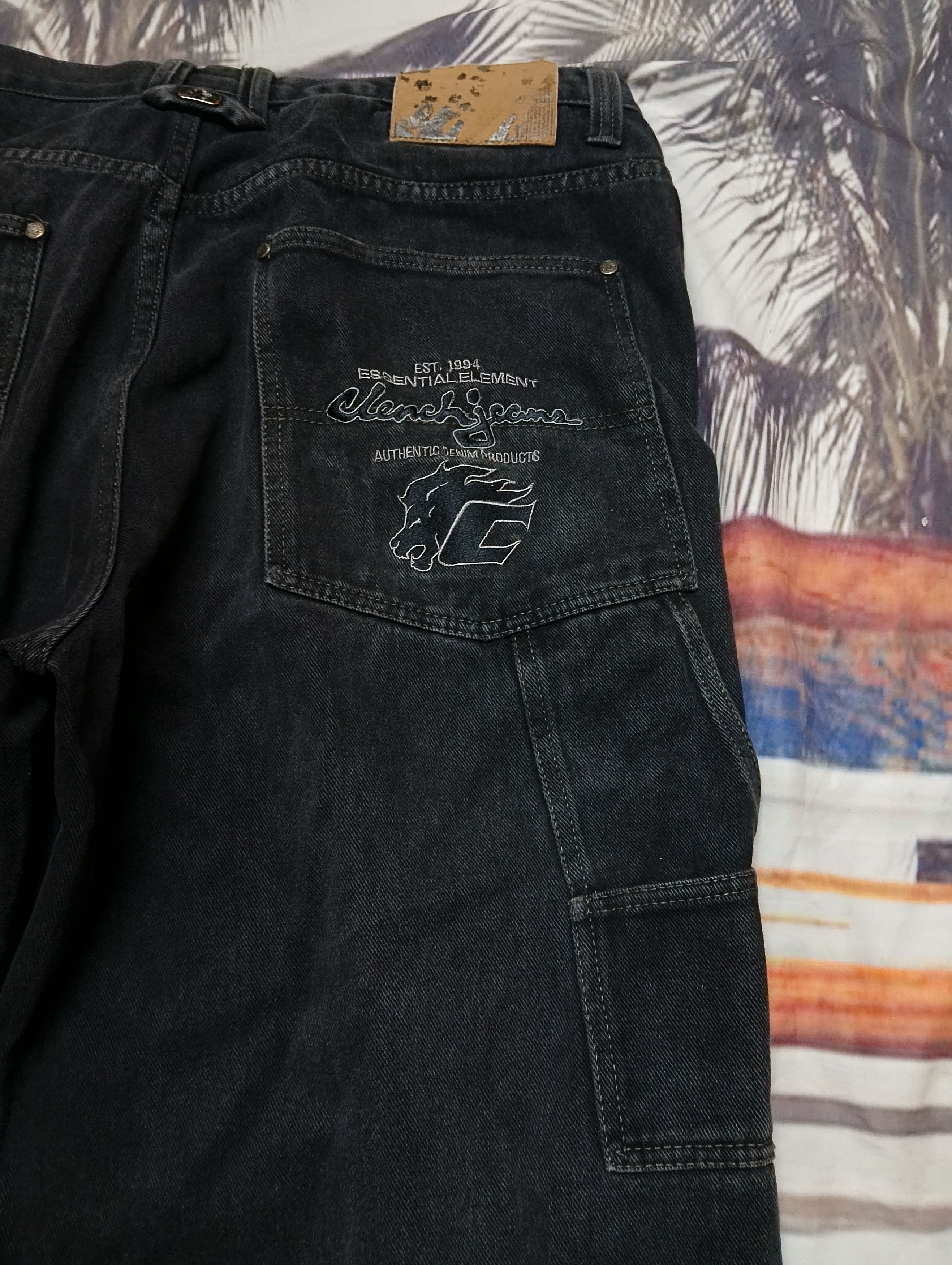 Clench × Vintage vintage clench baggy jeans Size US 36 / EU 52 - 3 Thumbnail