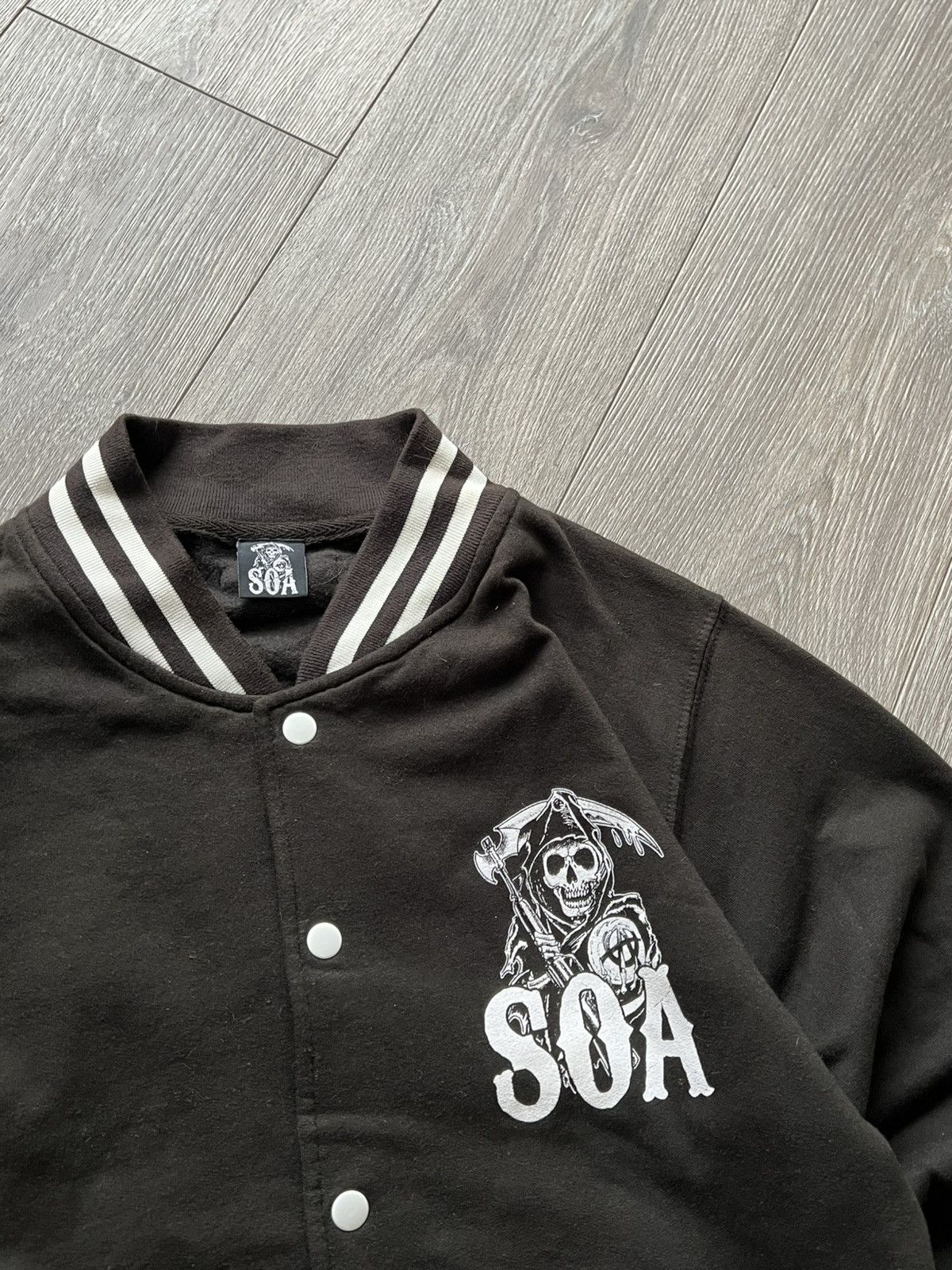 Band Tees Sons of Anarchy Sweatshirt Baseball Jacket Size US M / EU 48-50 / 2 - 4 Thumbnail