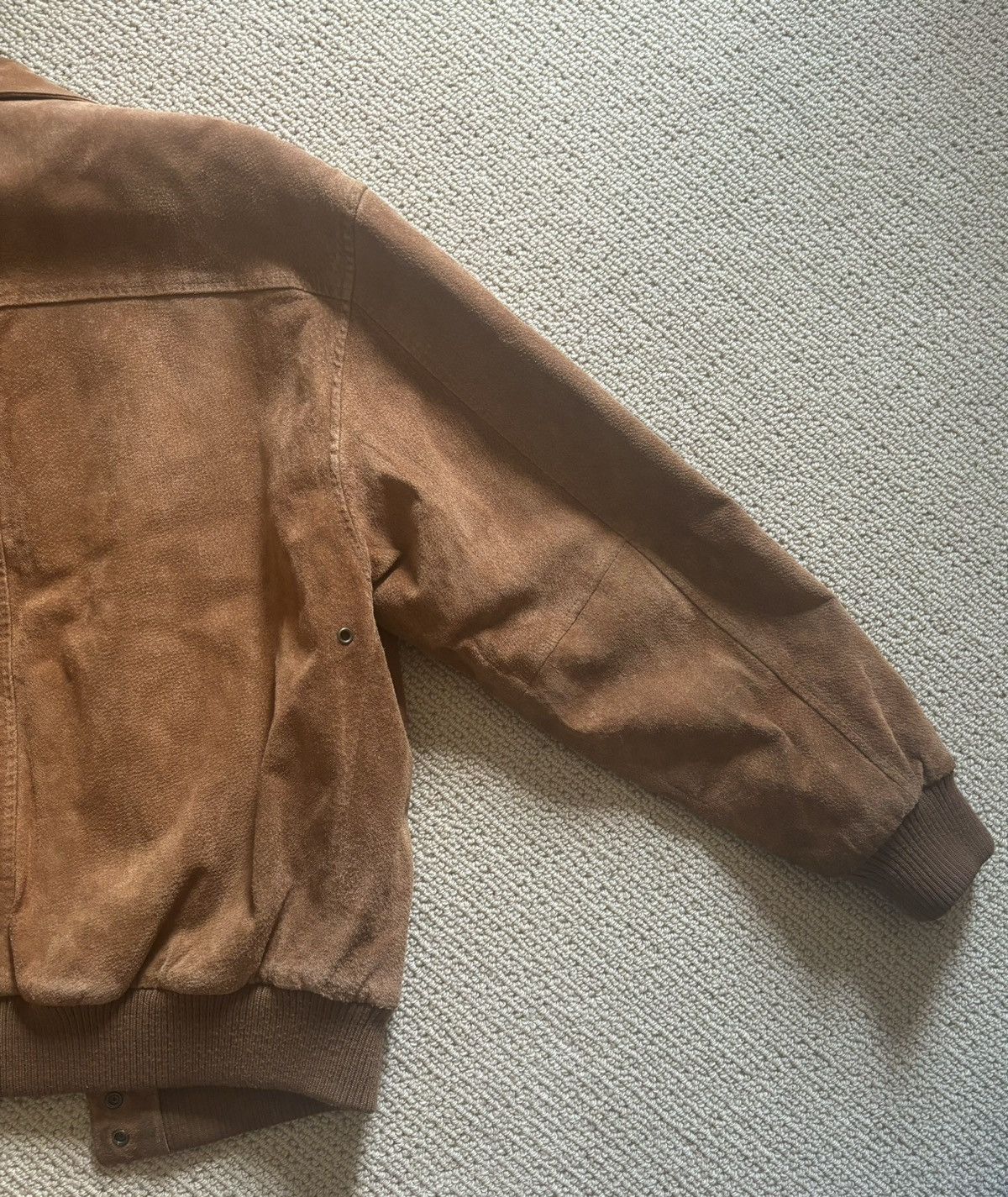 St. Johns Bay Vintage Suede Jacket Men’s Size US S / EU 44-46 / 1 - 12 Thumbnail