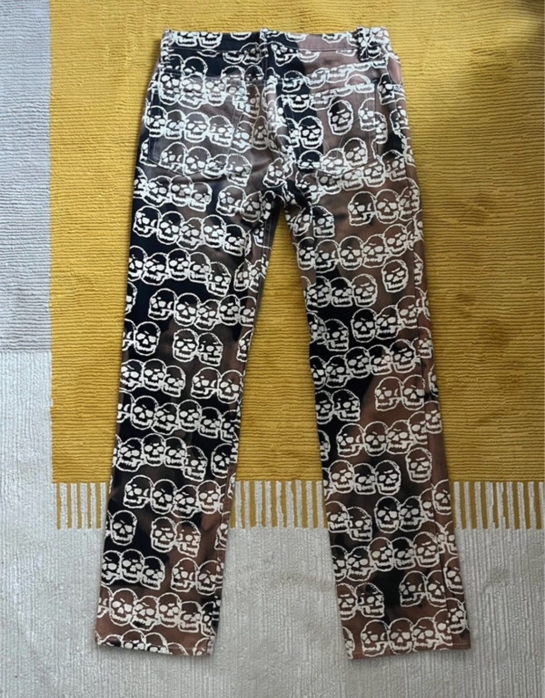 Hysteric Glamour Hysteric glamour burned skull straight leg jeans Size 27" / US 4 / IT 40 - 2 Thumbnail