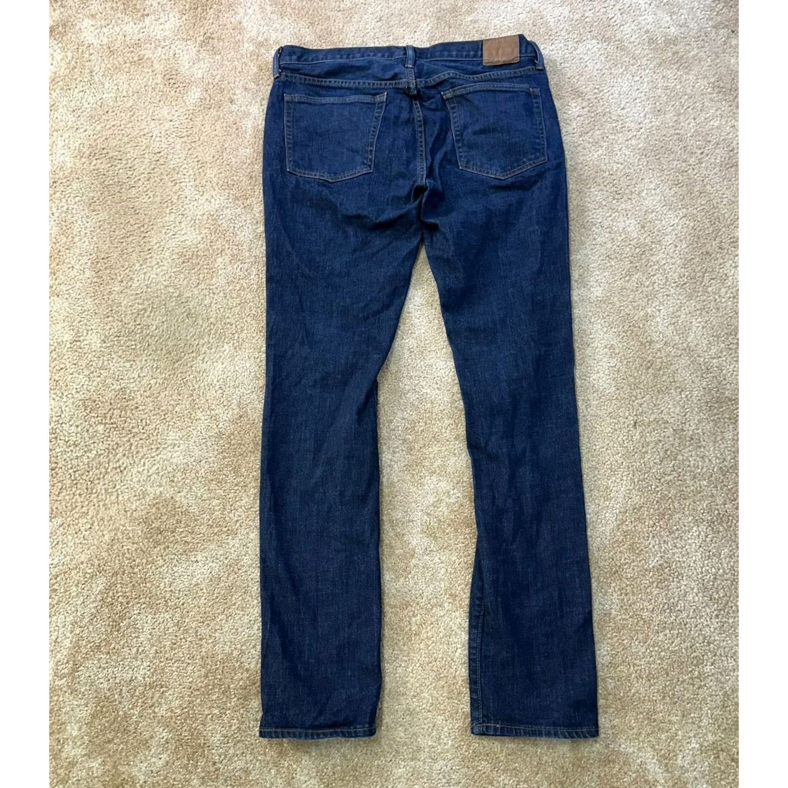 Gap Gap 1969 Jeans Men’s 34x34 Blue Denim Stretch Regular Slim Fit 5-Pocket Denim Pants Jeans Blue Men’s Jeans Size US 34 / EU 50 - 6 Thumbnail