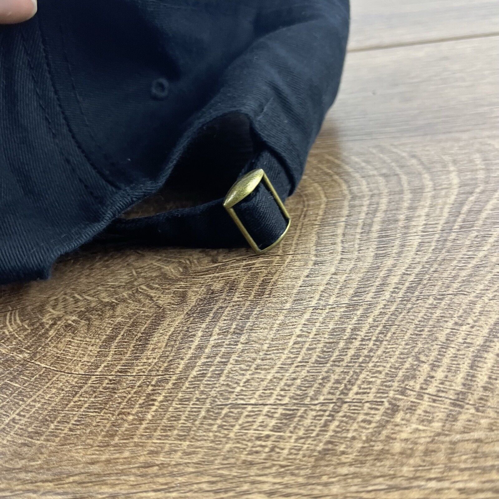 Other Plain Black Baseball Hat Black Adjustable Hat Black Adult Si Size ONE SIZE - 8 Thumbnail