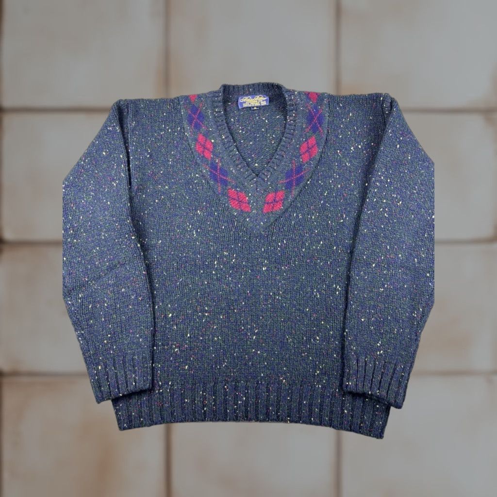 Brooks Brothers VINTAGE Brooks Brothers Sweater Mens M Blue Wool Crew Neck Pullover Knit Size US M / EU 48-50 / 2 - 1 Thumbnail