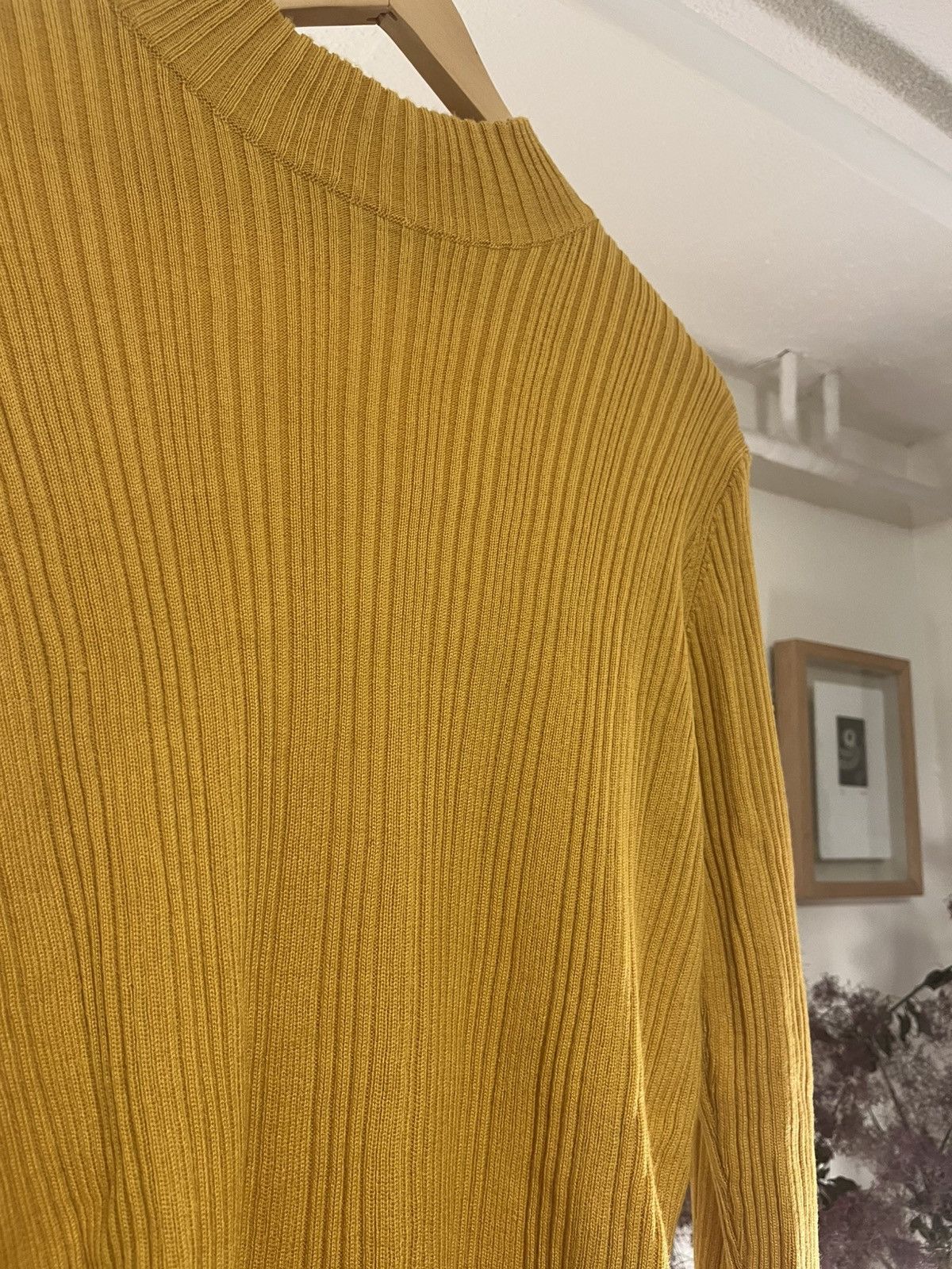 Sefr Ribbed Merino Mock Neck Sweater Size US S / EU 44-46 / 1 - 1 Thumbnail
