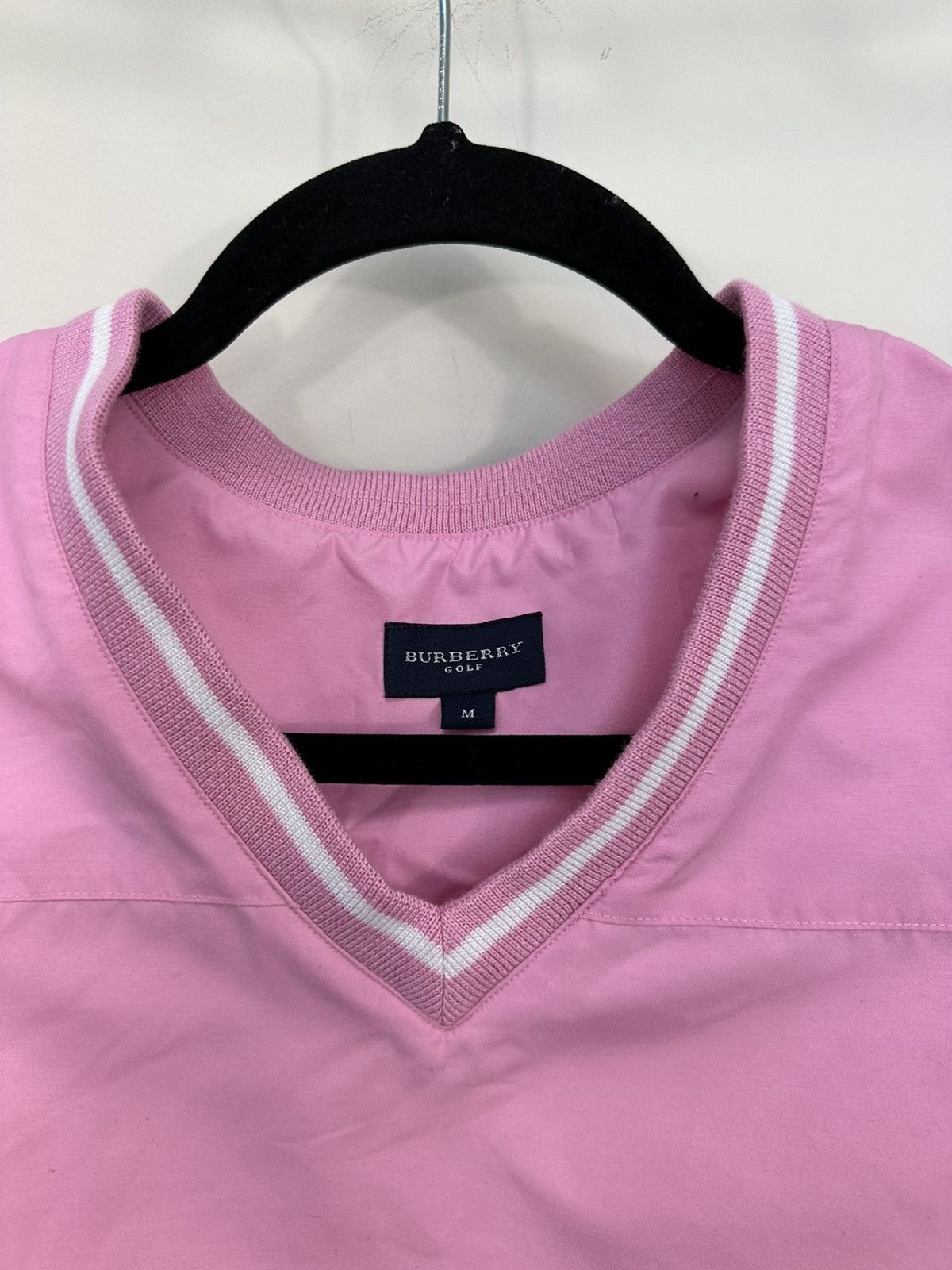 Burberry Vintage Burberry Golf Pink Shiny Luxury Vest Size US M / EU 48-50 / 2 - 3 Thumbnail