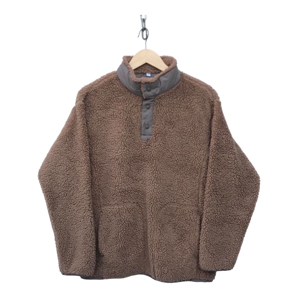Uniqlo × White Mountaineering Uniqlo White Mountaineering Sherpa Sweater Outdoor Jacket Size US M / EU 48-50 / 2 - 2 Thumbnail