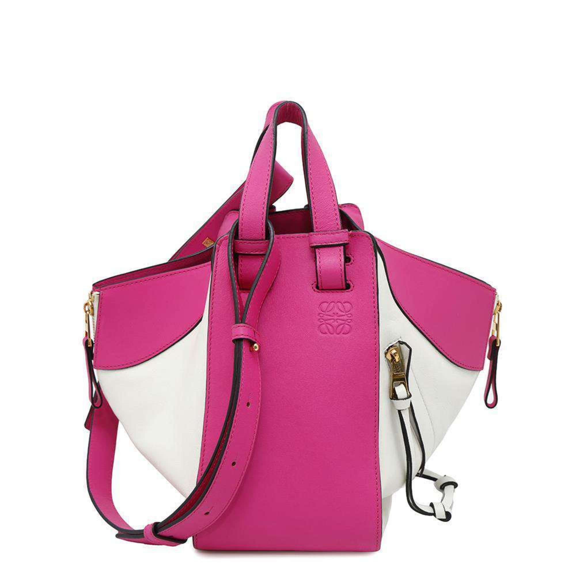 Loewe Handbag Hammock Small Leather 387.30.s35 2Way Shoulder Bag in Pink, Women's