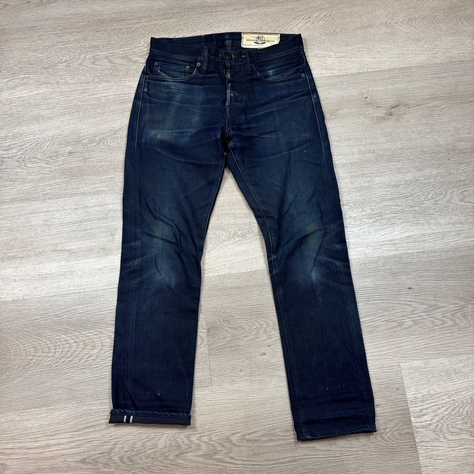 Rogue Territory Rogue Territory Stanton Slim Straight Selvedge Jeans 30x27 Size US 30 / EU 46 - 2 Thumbnail