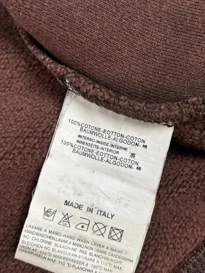 Dsquared2 2000s Dsquared2 Brown Cotton Graffiti Logo Zip Hoodie Size US L / EU 52-54 / 3 - 13 Thumbnail