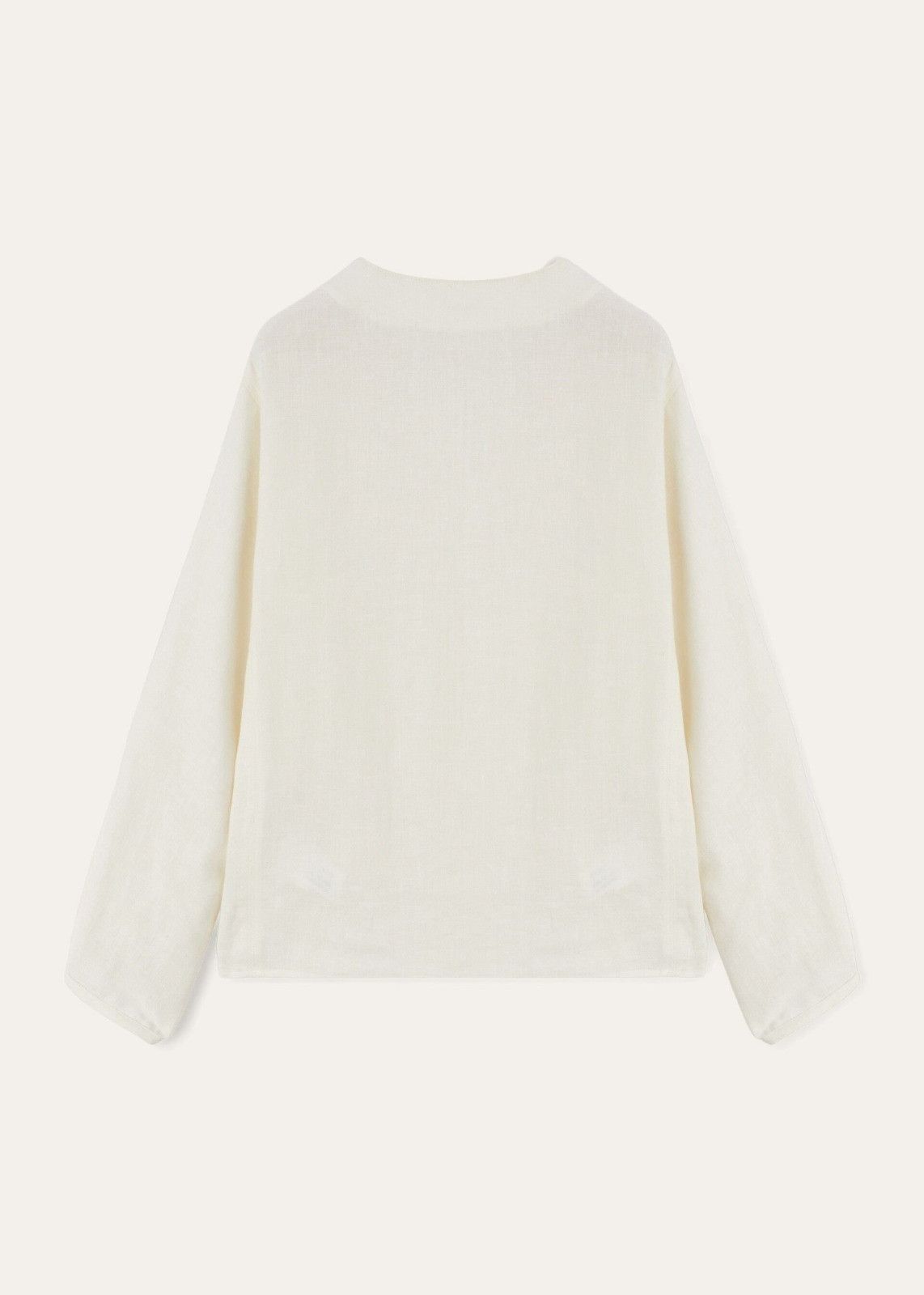 Loro Piana o1srvl11e0824 Arsene Structured Shirt in White Size XXL / US 16-18 / IT 52-54 - 2 Thumbnail