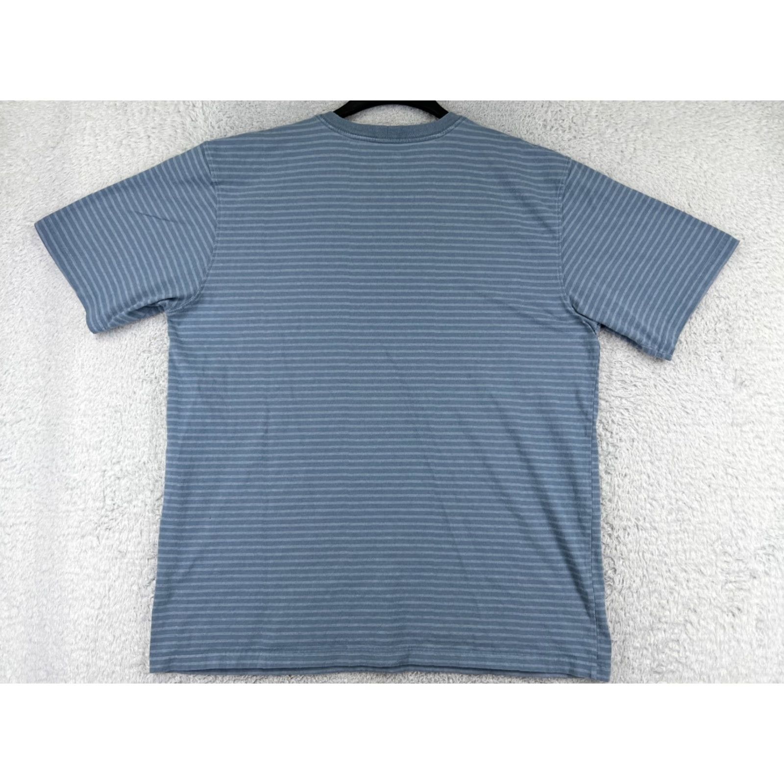 Carhartt VINTAGE Carhartt Shirt Mens Extra Large Tall Blue Short Sleeve Crew Neck Cotton Pocket Size US XL / EU 56 / 4 - 2 Thumbnail