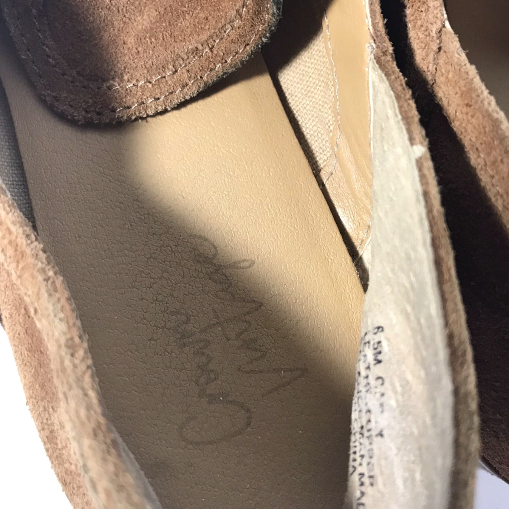 Vintage Crown Vintage Carly Brown Suede Loafers Womens Size 6.5M Slip On Comfort Size US 7 / IT 37 - 3 Thumbnail