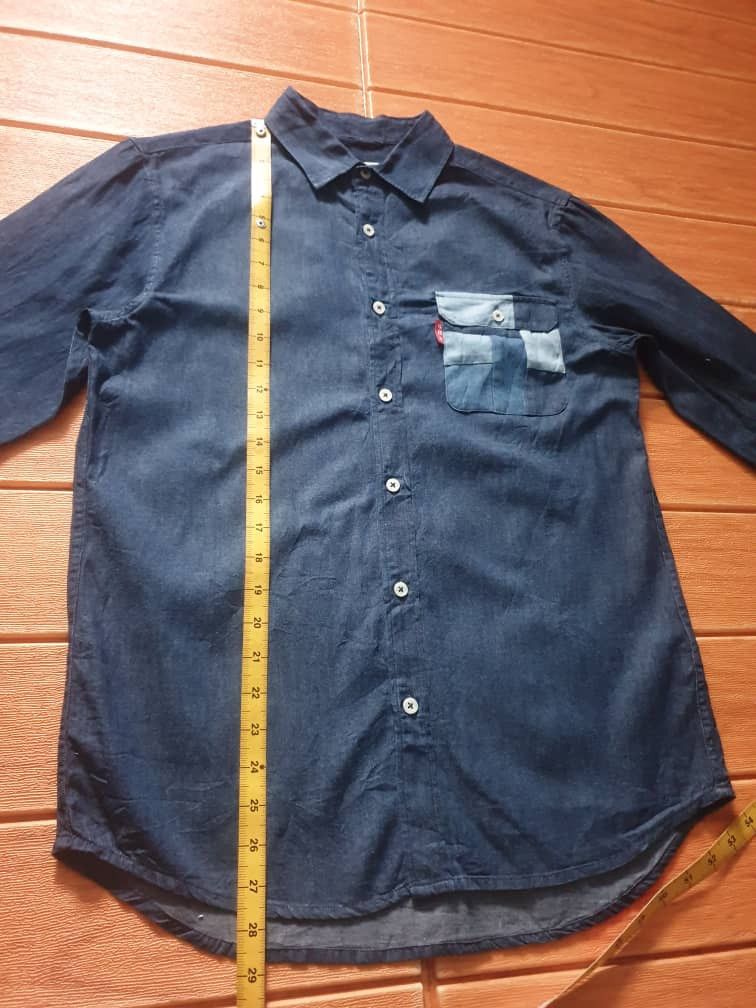 Japanese Brand 💥Glove House patchwork pocket shirt Size US M / EU 48-50 / 2 - 8 Thumbnail