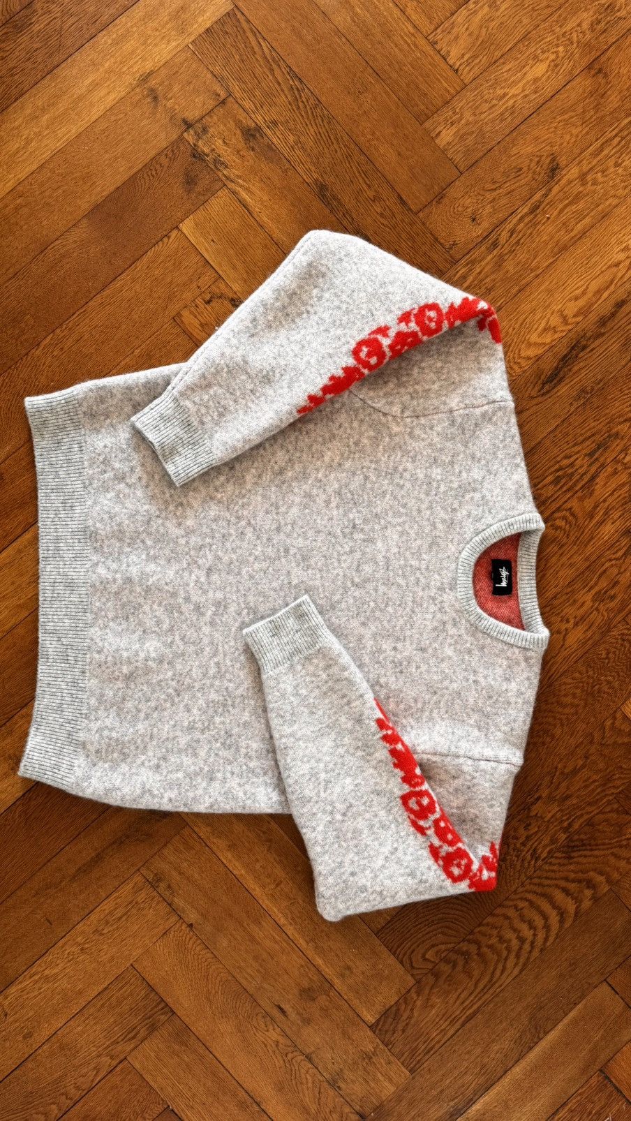 Stussy Stüssy Mohair Flower Sweater XXL Size US XXL / EU 58 / 5 - 2 Thumbnail