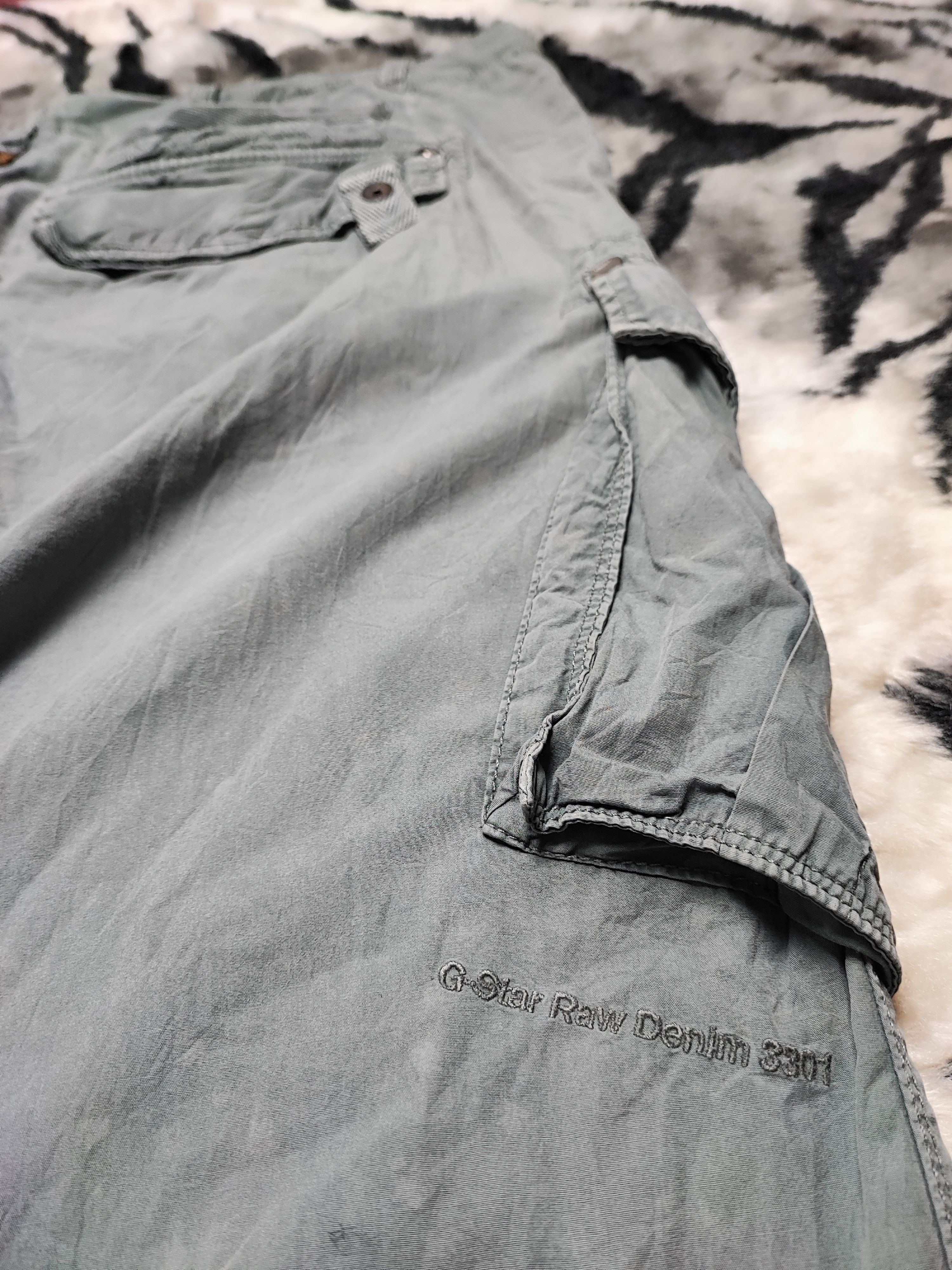 G-Star G Star Raw Cargo Shorts Prison Style Size US 40 / EU 56 - 10 Thumbnail