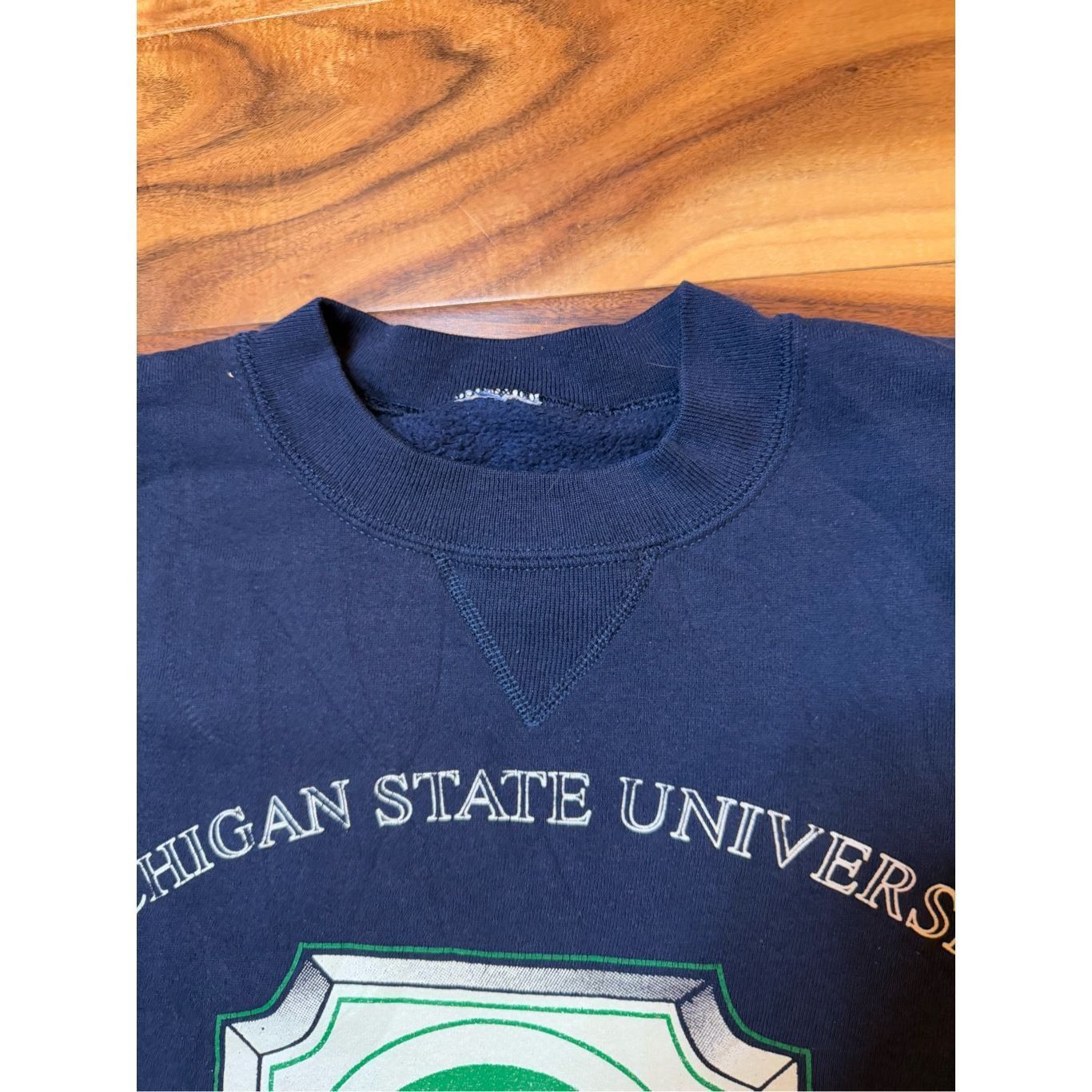 Russell Athletic Vintage 1993 90s Michigan state university college sweatshirt Crewneck Russell Size US L / EU 52-54 / 3 - 7 Thumbnail