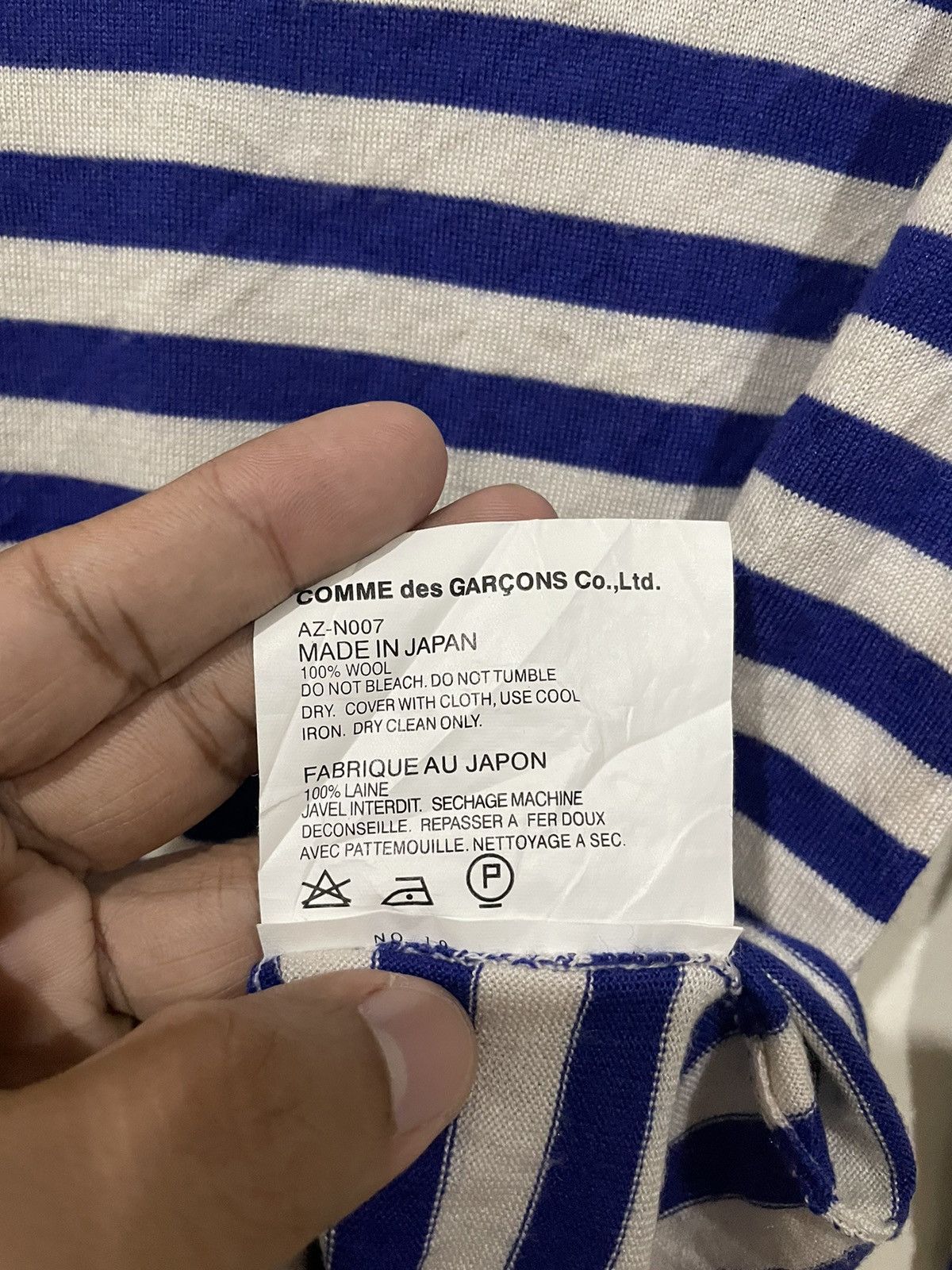 Comme des Garcons Comme Des Garcons Play Longsleeve Shirt Size S / US 4 / IT 40 - 18 Thumbnail